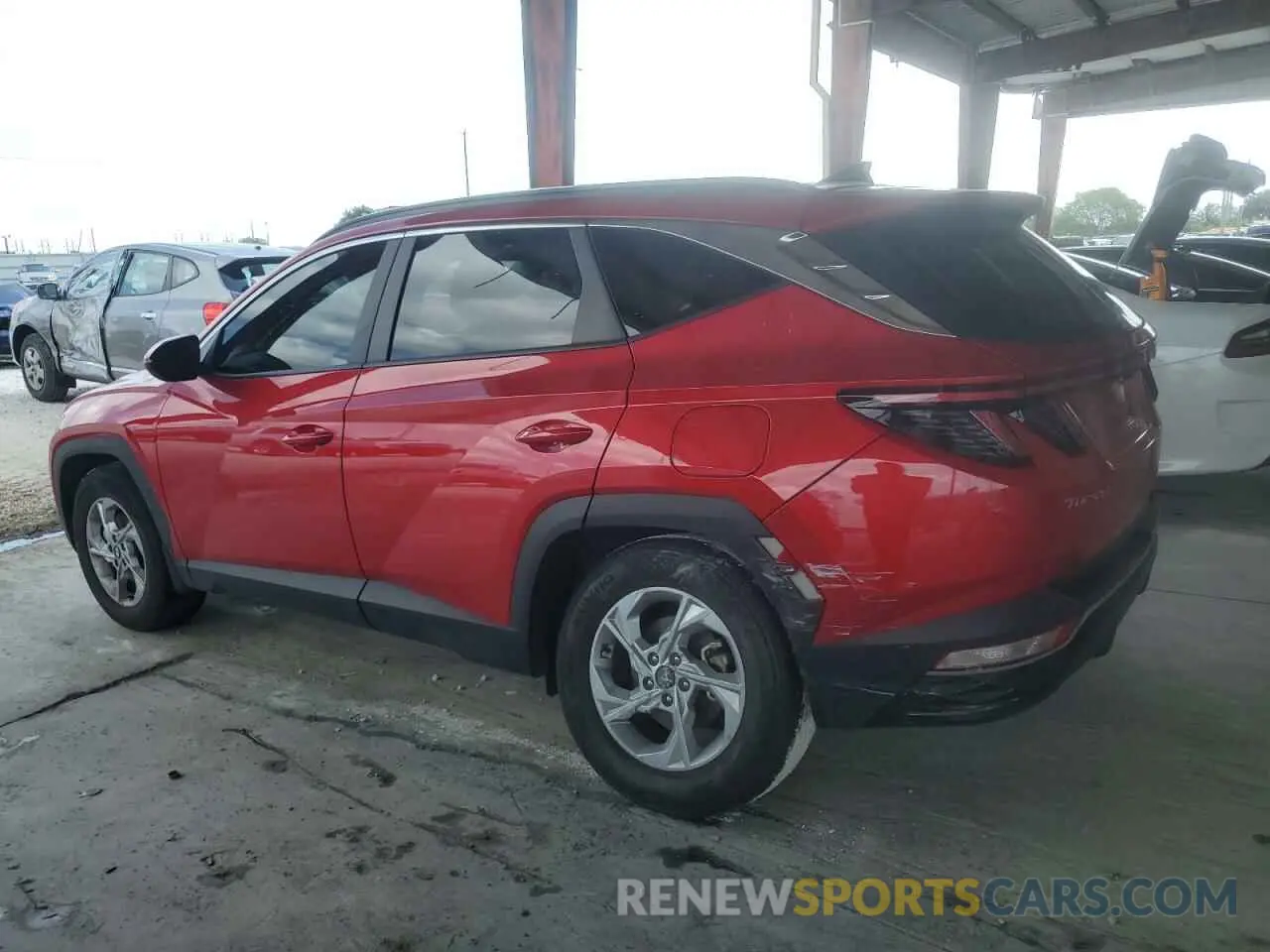 2 Photograph of a damaged car 5NMJB3AE4PH249762 HYUNDAI TUCSON 2023