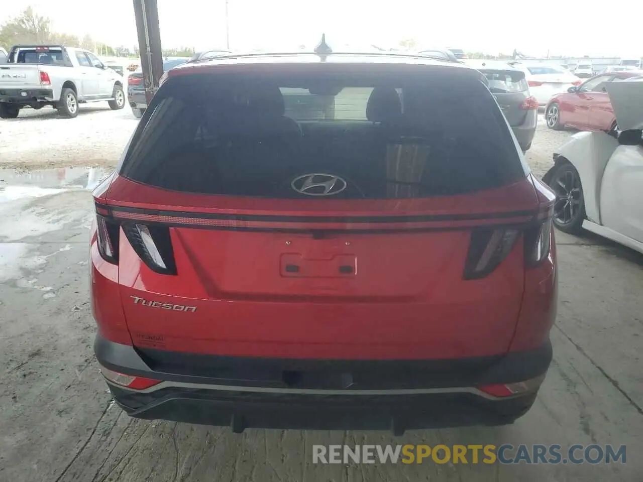6 Photograph of a damaged car 5NMJB3AE4PH249762 HYUNDAI TUCSON 2023