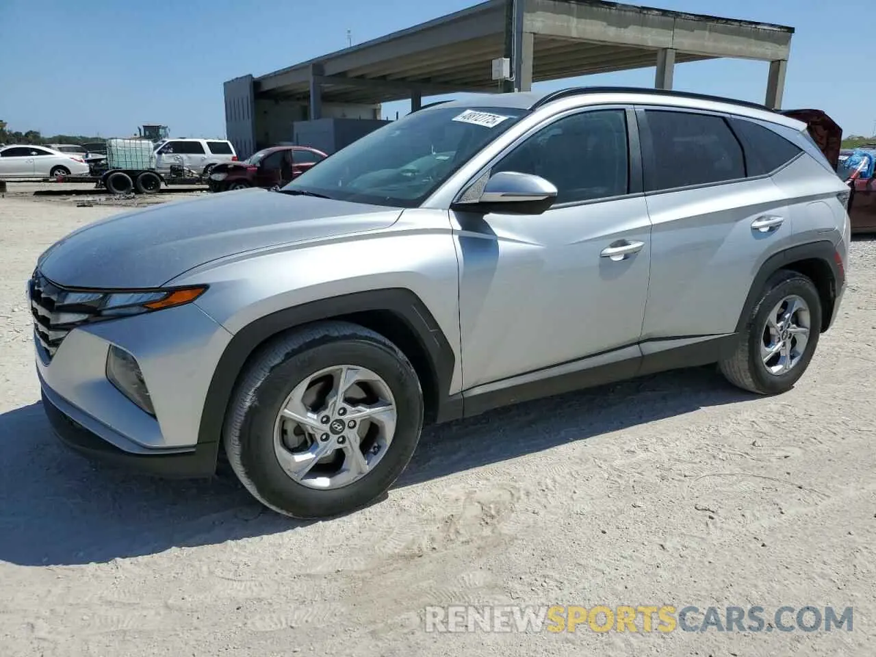 1 Photograph of a damaged car 5NMJB3AE5PH178992 HYUNDAI TUCSON 2023