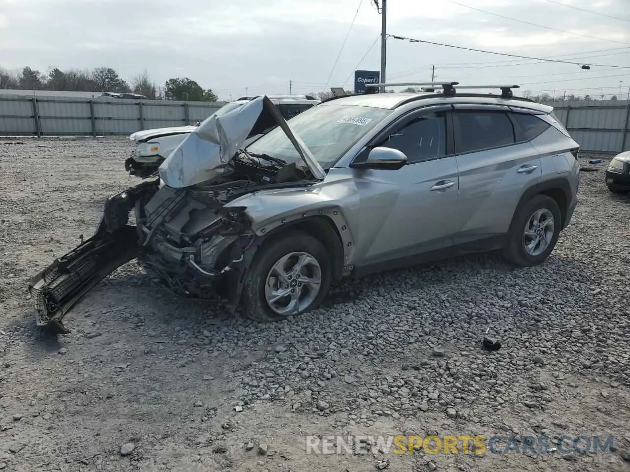 1 Photograph of a damaged car 5NMJB3AE5PH218424 HYUNDAI TUCSON 2023