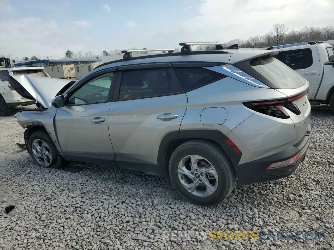 2 Photograph of a damaged car 5NMJB3AE5PH218424 HYUNDAI TUCSON 2023