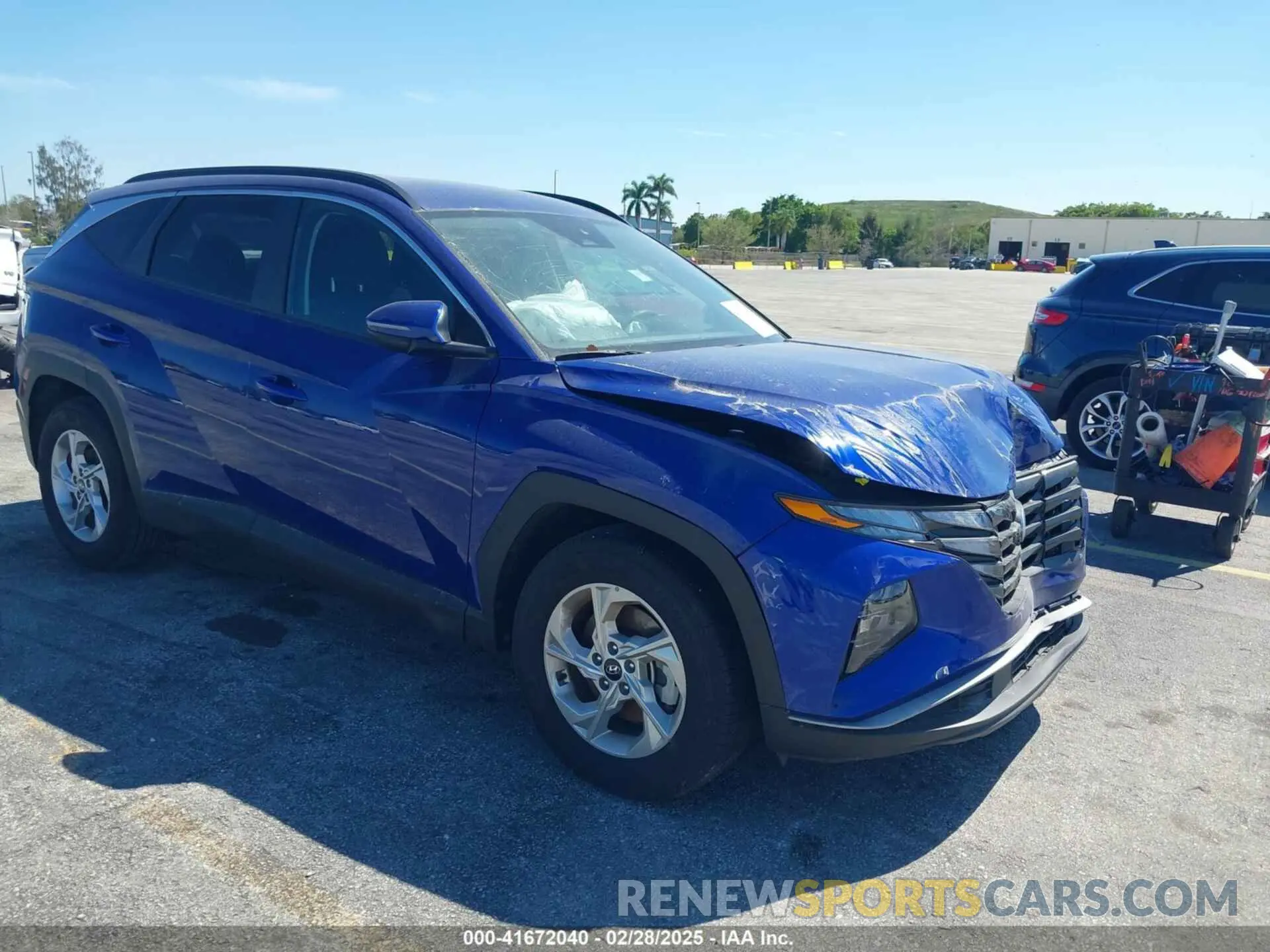 1 Photograph of a damaged car 5NMJB3AE5PH242819 HYUNDAI TUCSON 2023