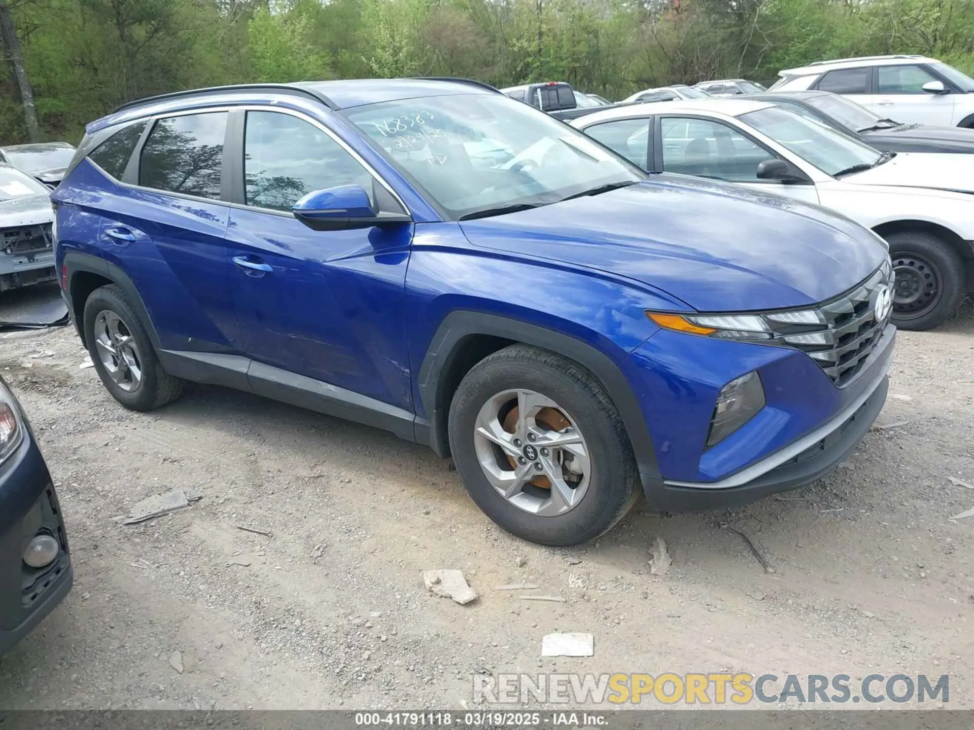 1 Photograph of a damaged car 5NMJB3AE5PH244408 HYUNDAI TUCSON 2023
