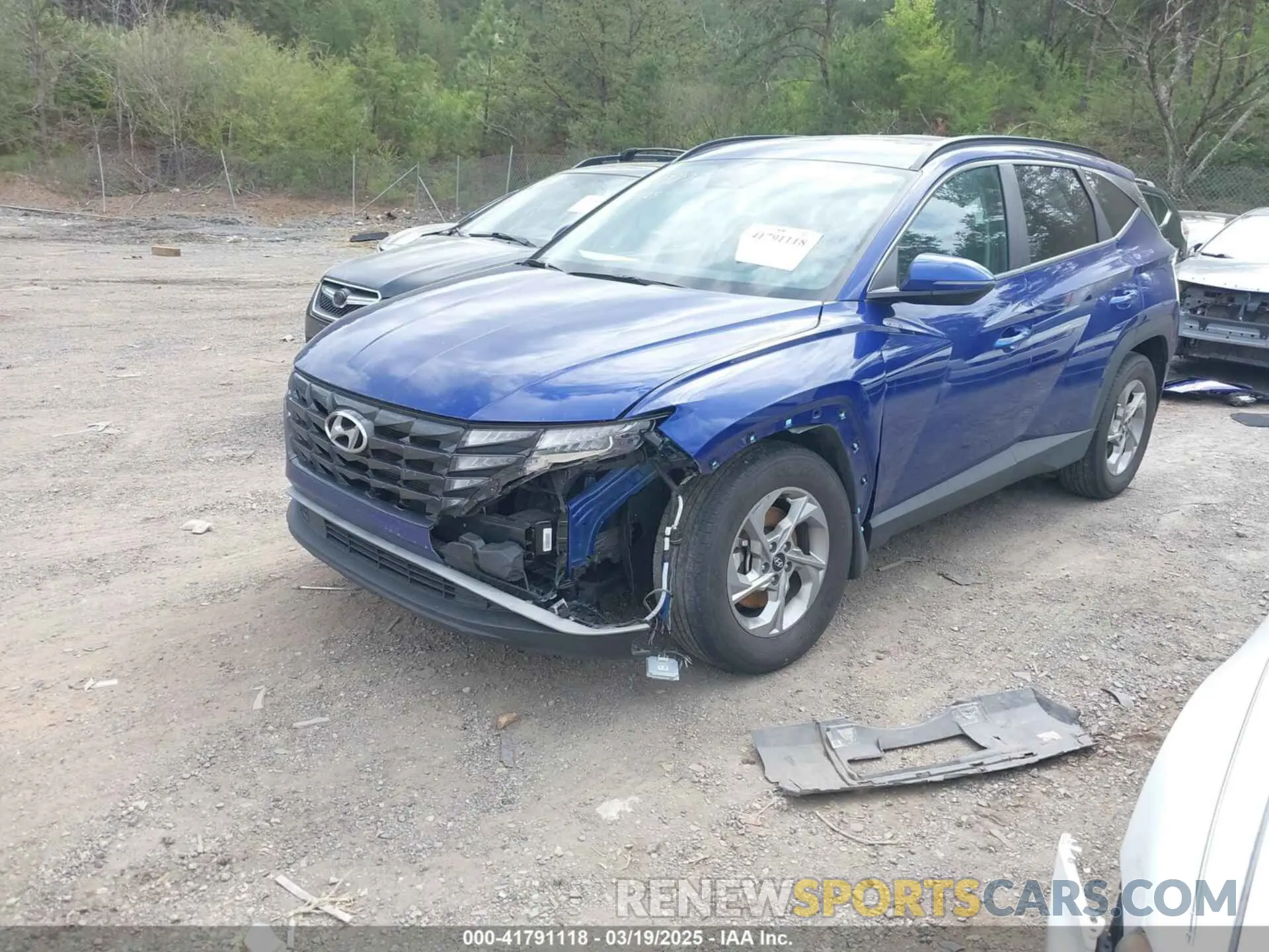 2 Photograph of a damaged car 5NMJB3AE5PH244408 HYUNDAI TUCSON 2023
