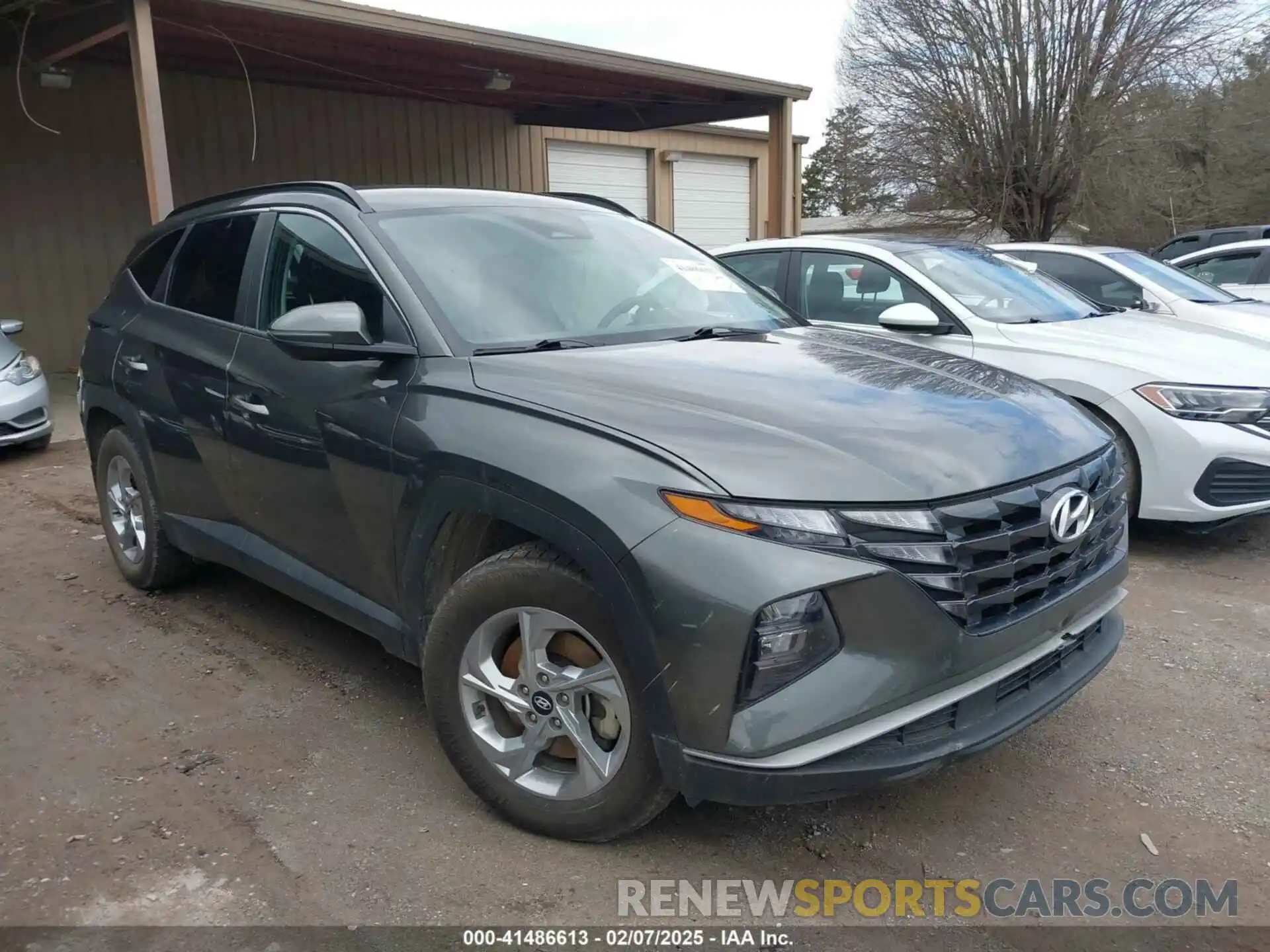 1 Photograph of a damaged car 5NMJB3AE5PH271480 HYUNDAI TUCSON 2023