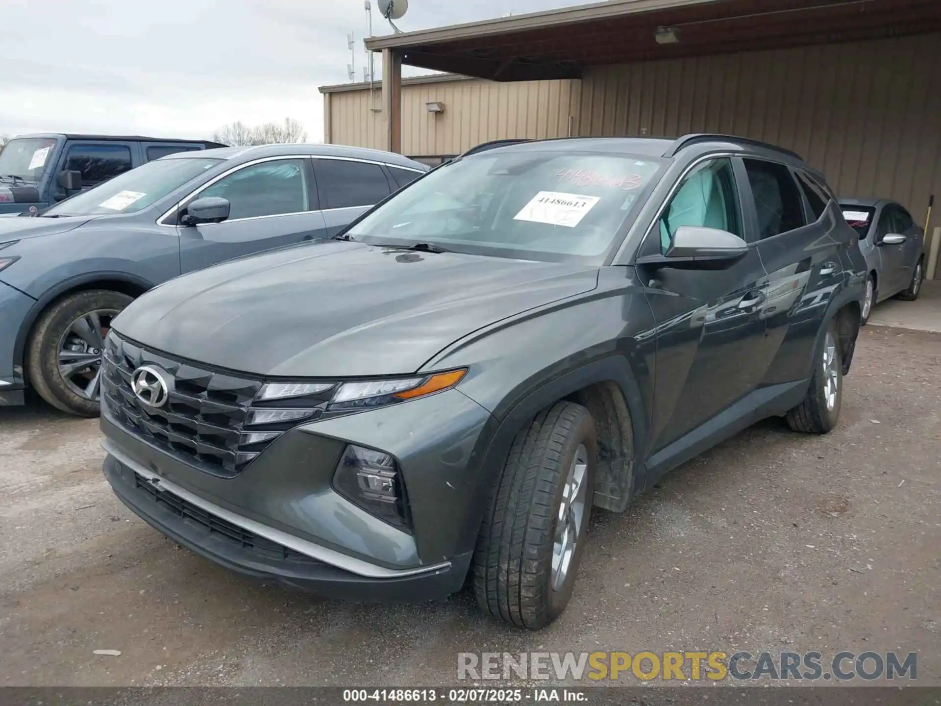 2 Photograph of a damaged car 5NMJB3AE5PH271480 HYUNDAI TUCSON 2023