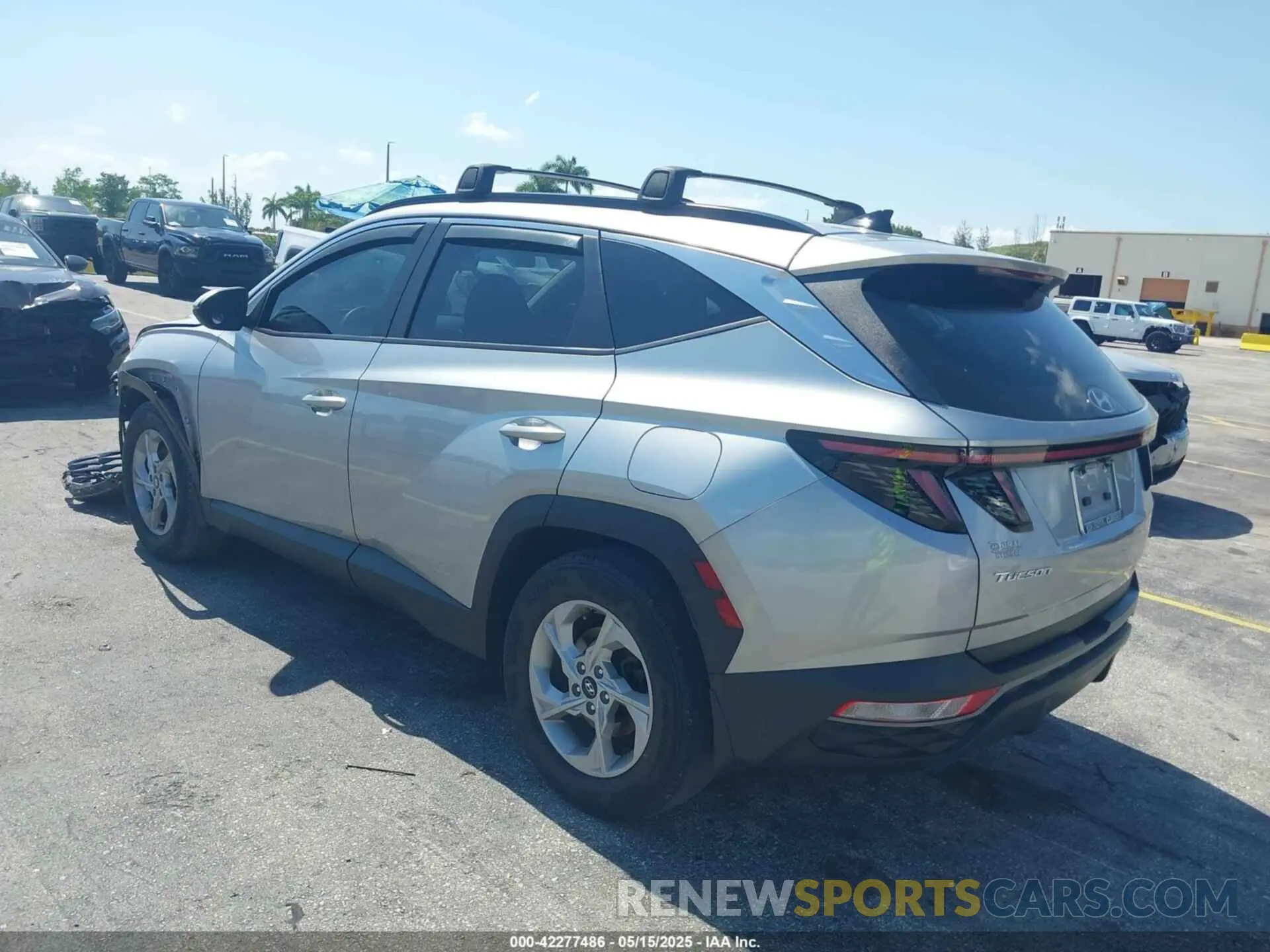 3 Photograph of a damaged car 5NMJB3AE6PH218612 HYUNDAI TUCSON 2023
