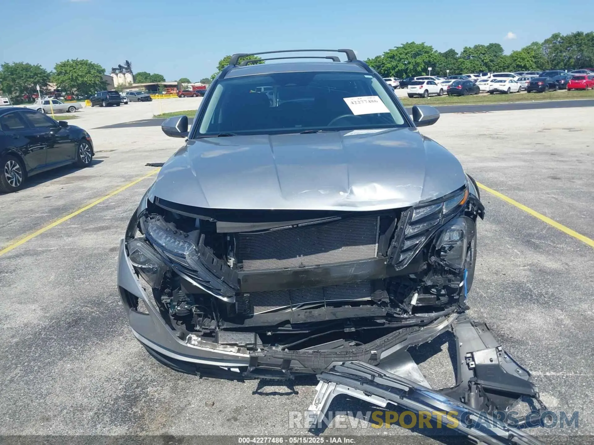 6 Photograph of a damaged car 5NMJB3AE6PH218612 HYUNDAI TUCSON 2023