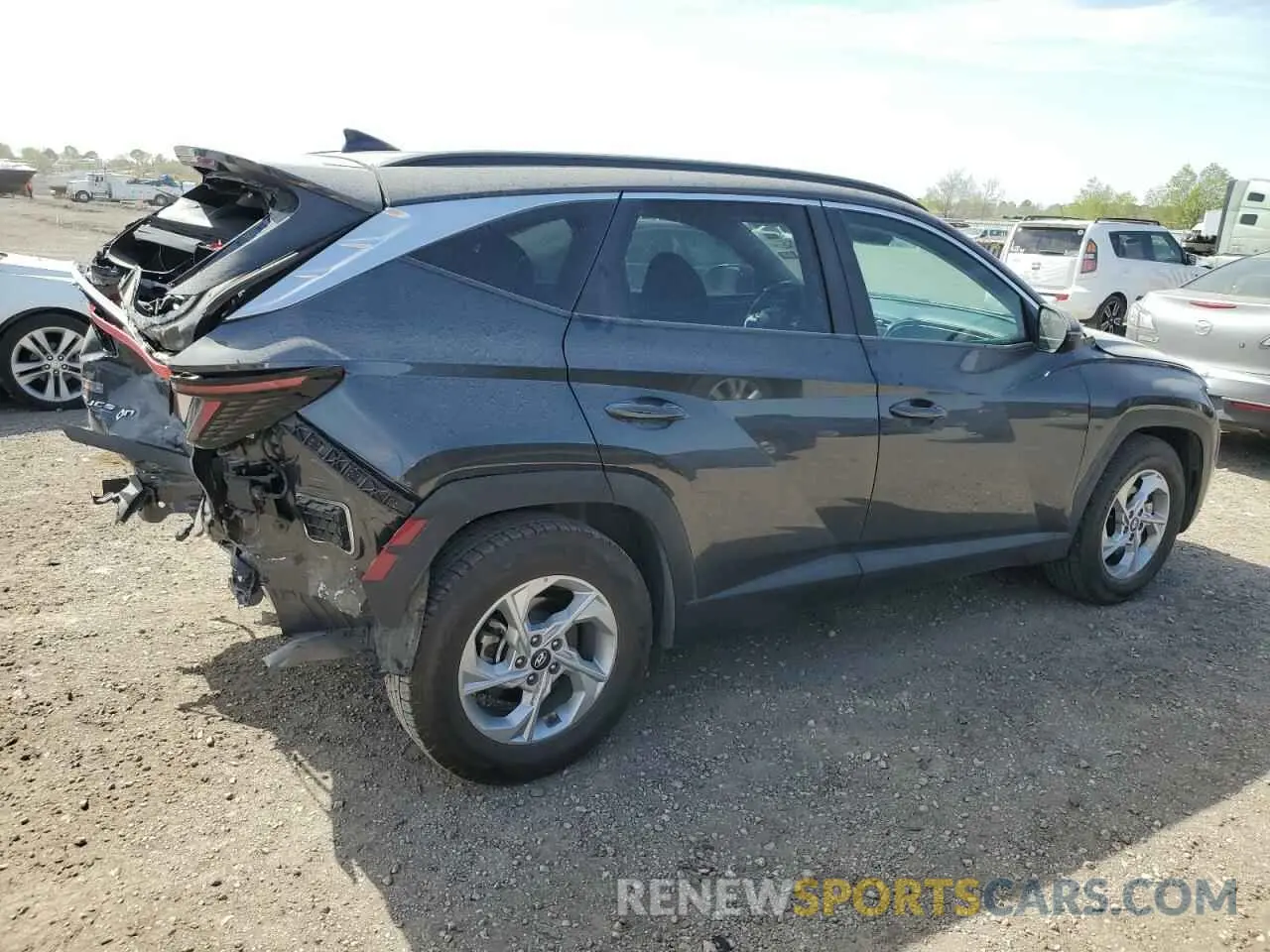 3 Photograph of a damaged car 5NMJB3AE7PH233863 HYUNDAI TUCSON 2023