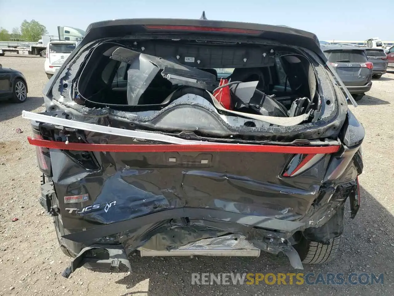 6 Photograph of a damaged car 5NMJB3AE7PH233863 HYUNDAI TUCSON 2023