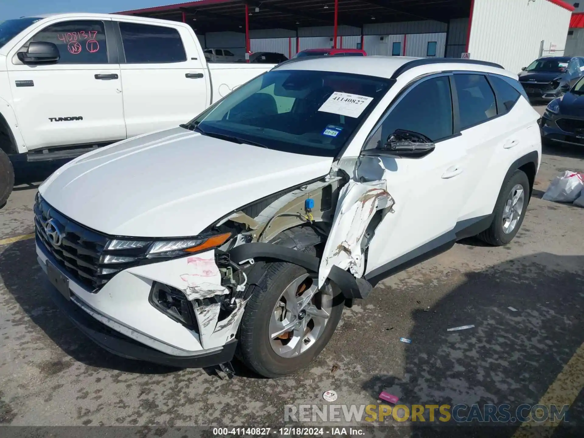 2 Photograph of a damaged car 5NMJB3AE7PH240148 HYUNDAI TUCSON 2023