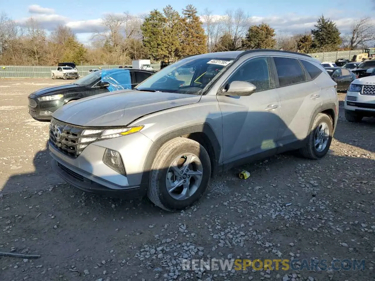 1 Photograph of a damaged car 5NMJB3AE7PH271996 HYUNDAI TUCSON 2023