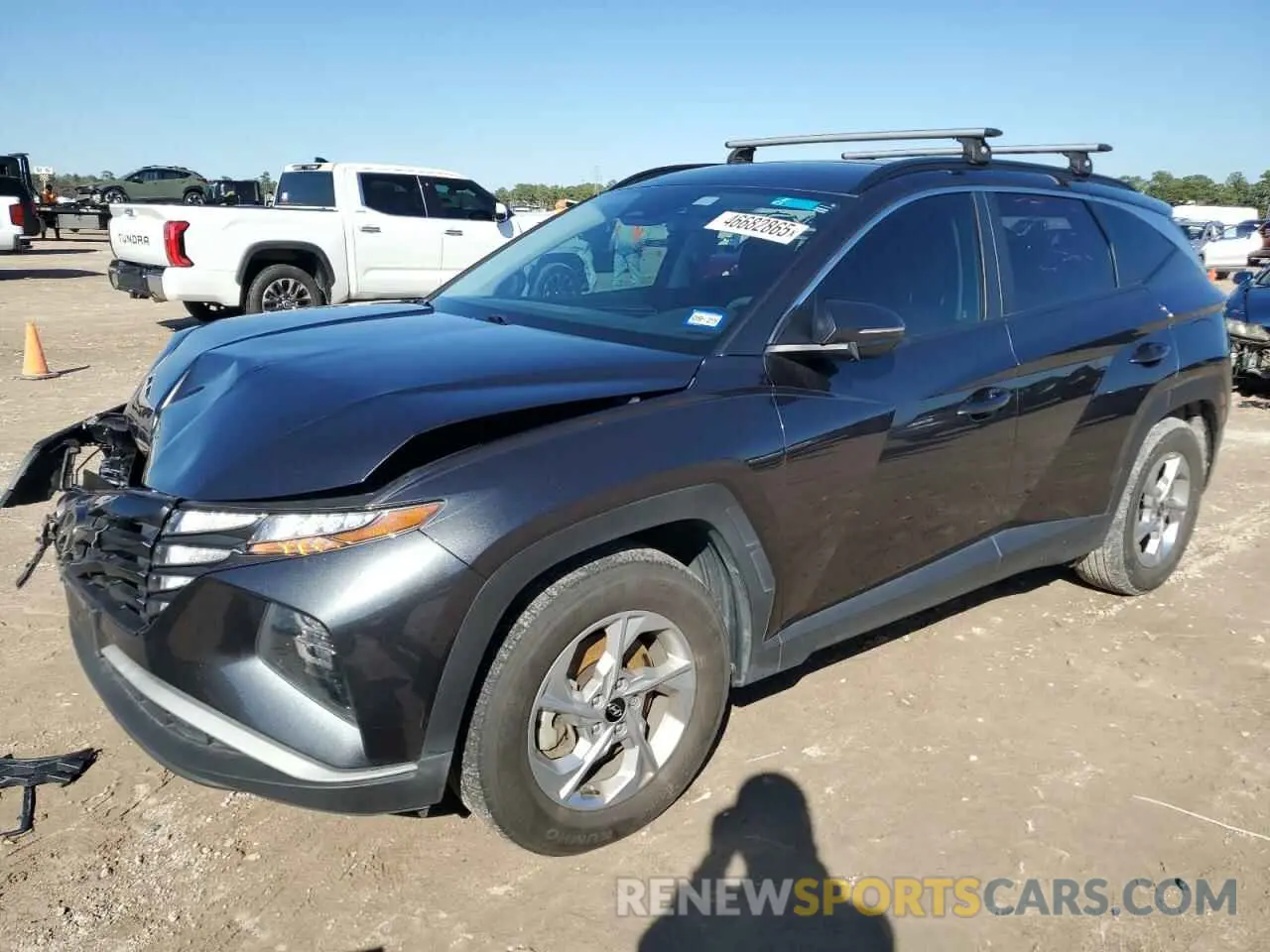 1 Photograph of a damaged car 5NMJB3AE8PH173592 HYUNDAI TUCSON 2023