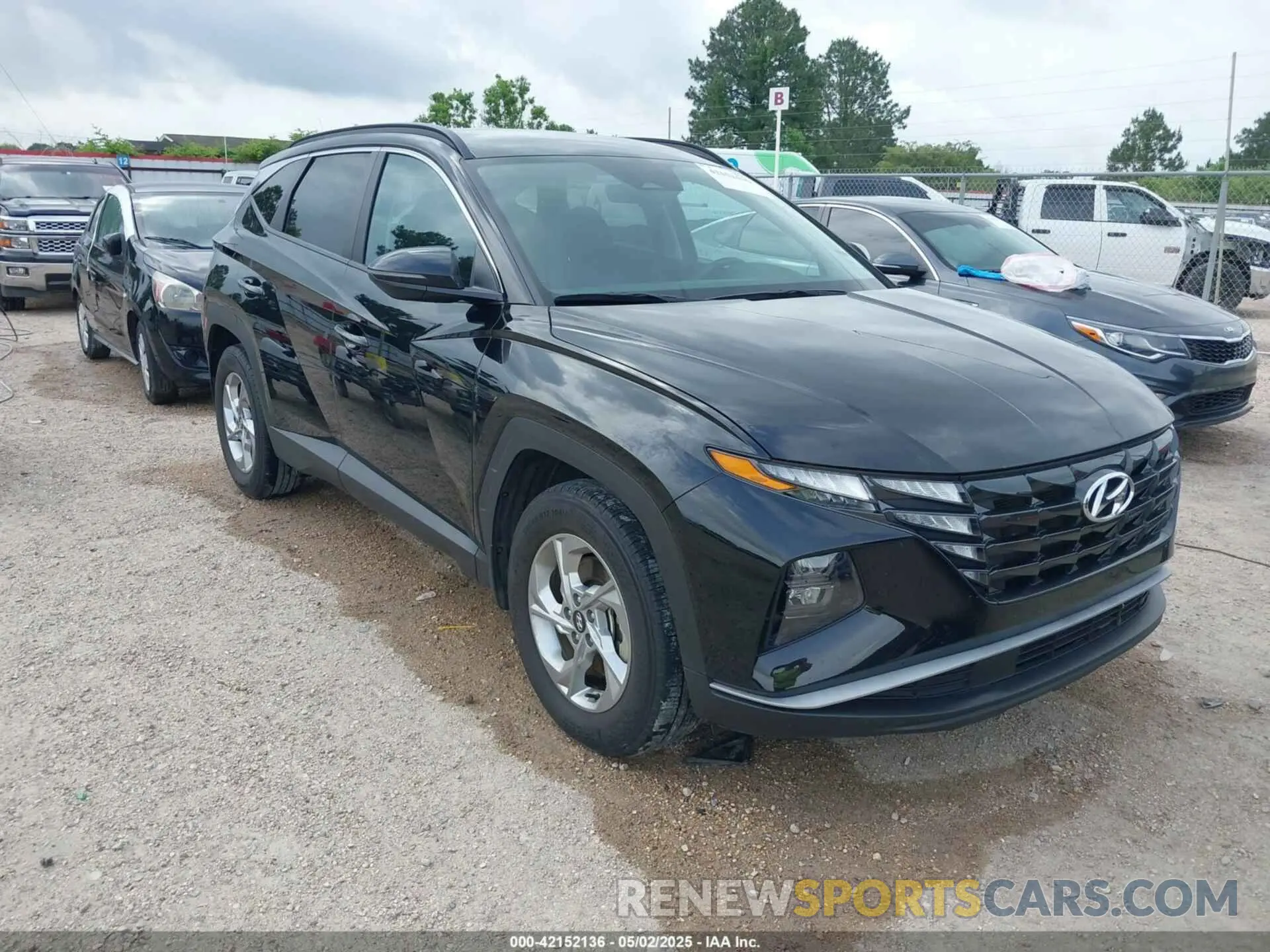 1 Photograph of a damaged car 5NMJB3AE8PH188612 HYUNDAI TUCSON 2023