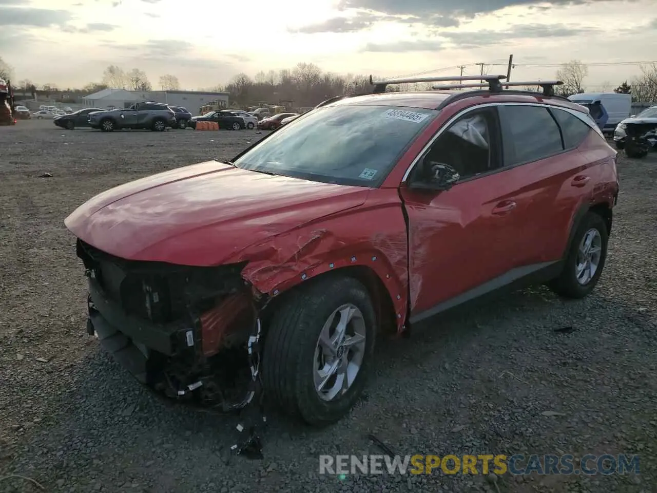 1 Photograph of a damaged car 5NMJB3AE9PH221519 HYUNDAI TUCSON 2023