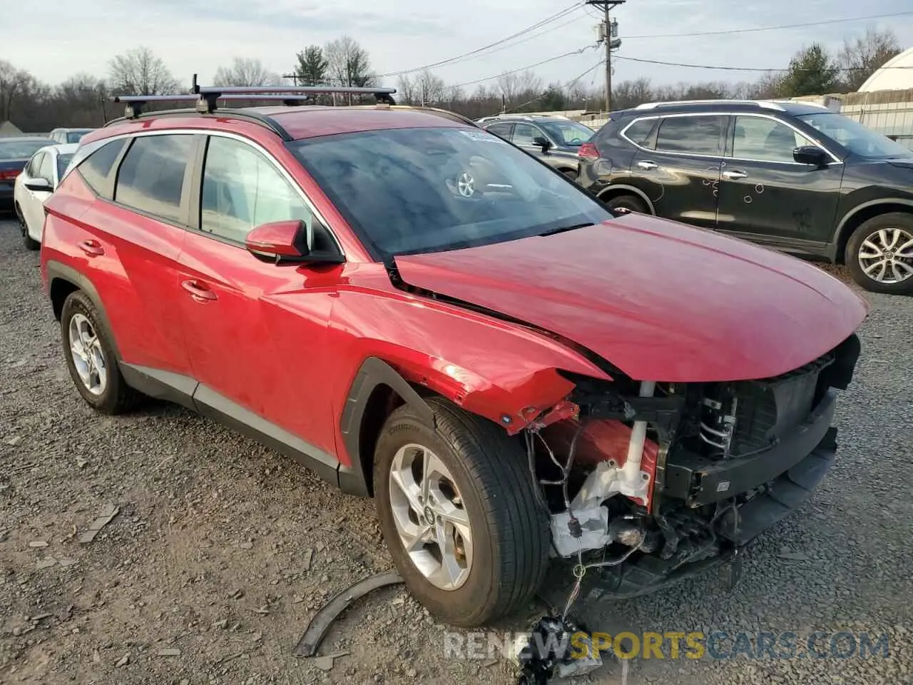 4 Photograph of a damaged car 5NMJB3AE9PH221519 HYUNDAI TUCSON 2023