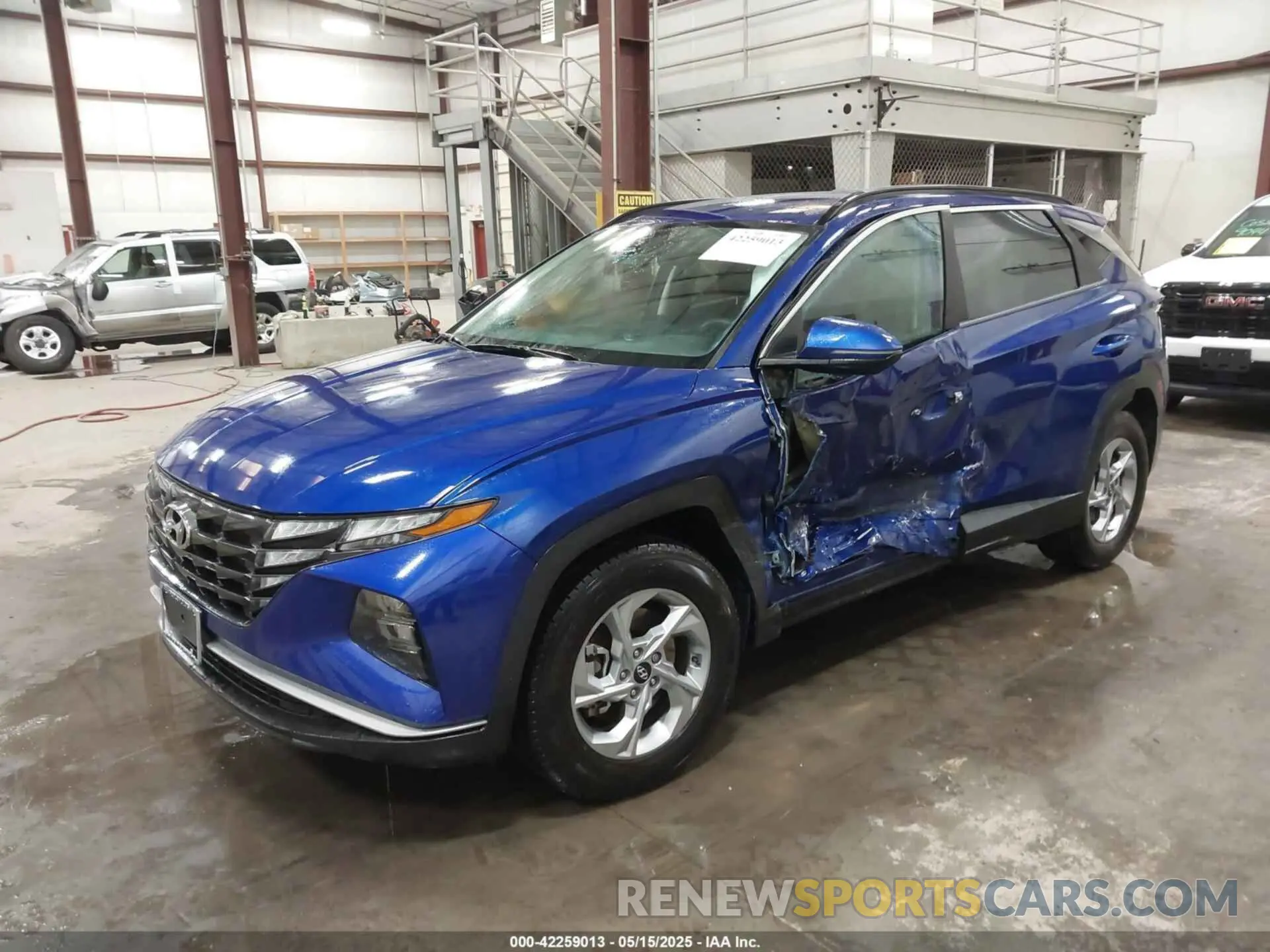 2 Photograph of a damaged car 5NMJB3AEXPH163775 HYUNDAI TUCSON 2023