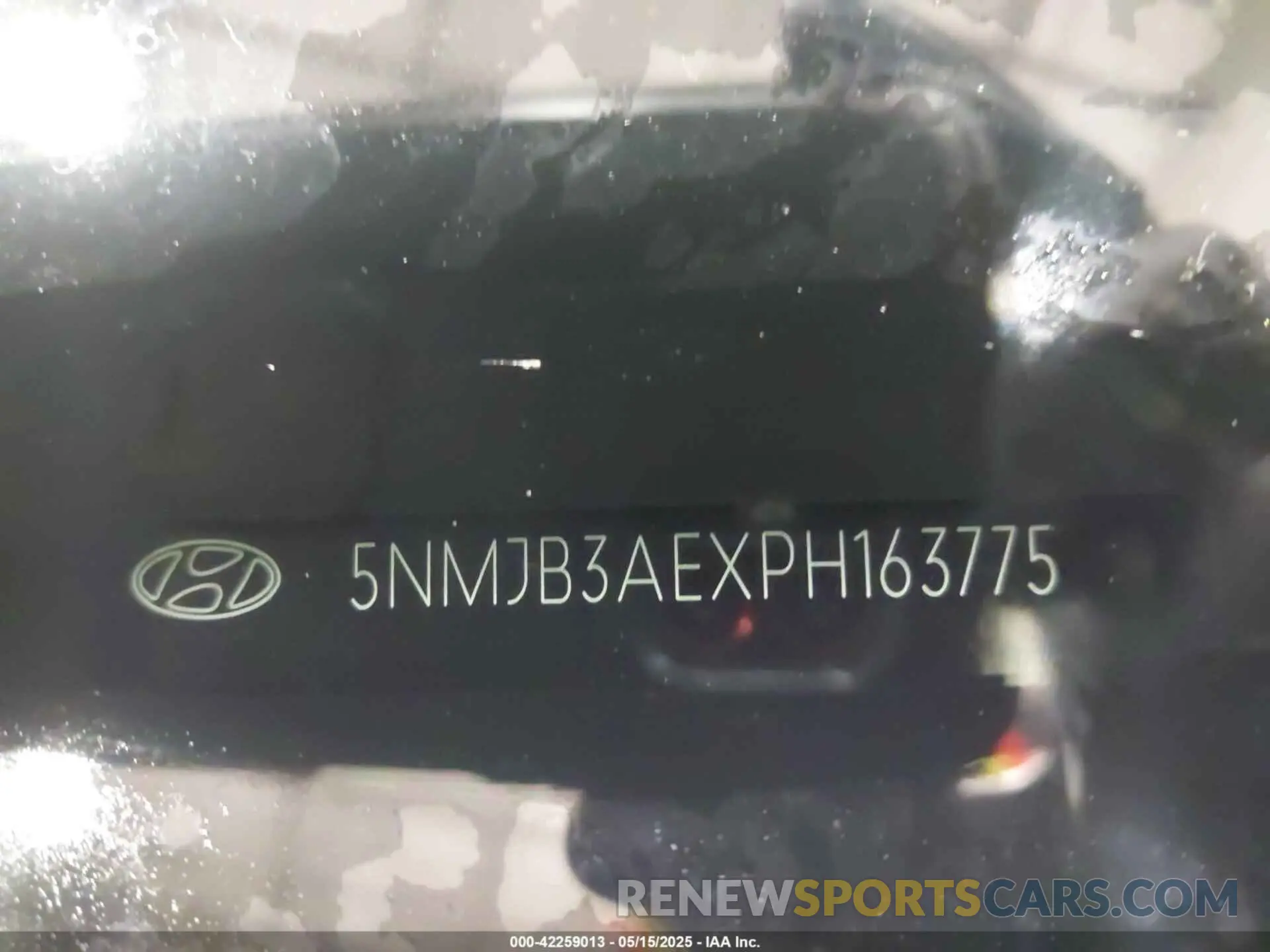 9 Photograph of a damaged car 5NMJB3AEXPH163775 HYUNDAI TUCSON 2023