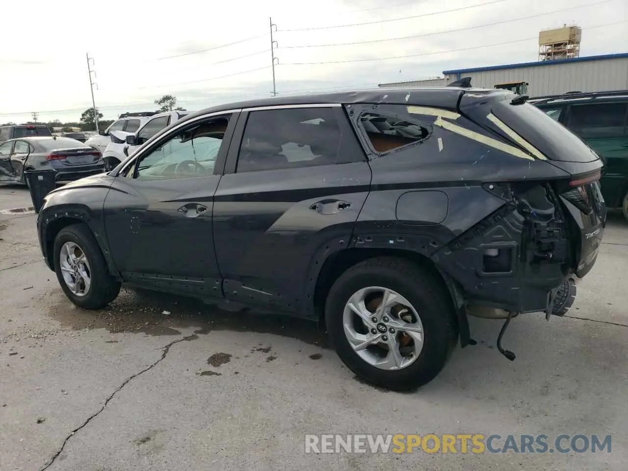 2 Photograph of a damaged car 5NMJB3AEXPH198686 HYUNDAI TUCSON 2023