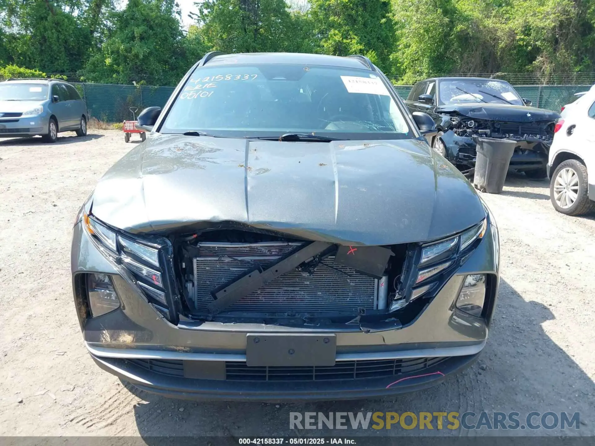 6 Photograph of a damaged car 5NMJB3AEXPH203336 HYUNDAI TUCSON 2023