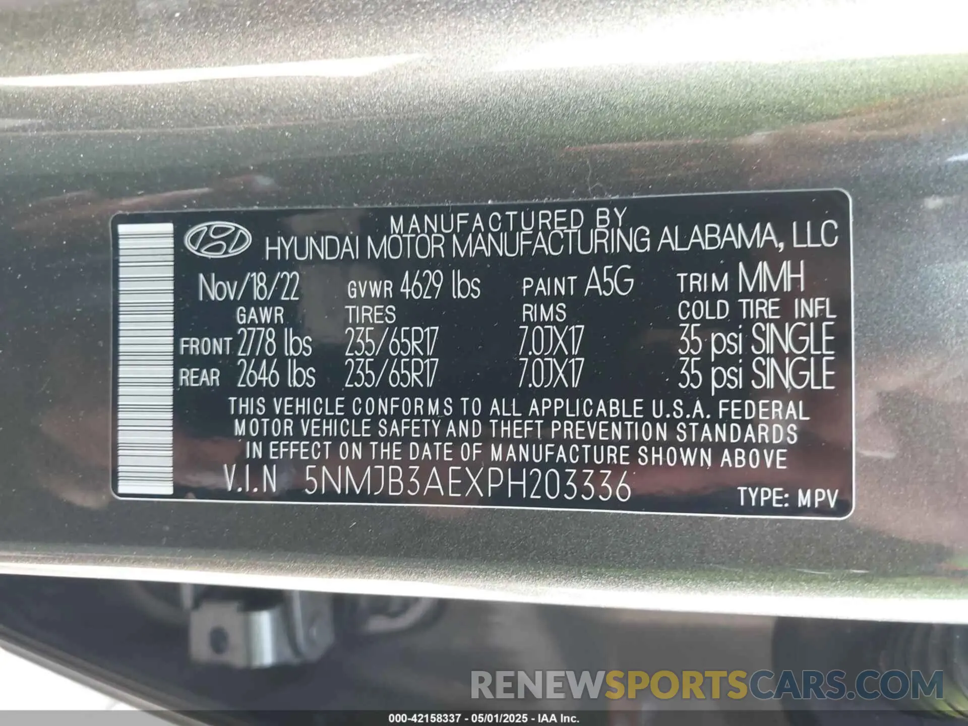 9 Photograph of a damaged car 5NMJB3AEXPH203336 HYUNDAI TUCSON 2023