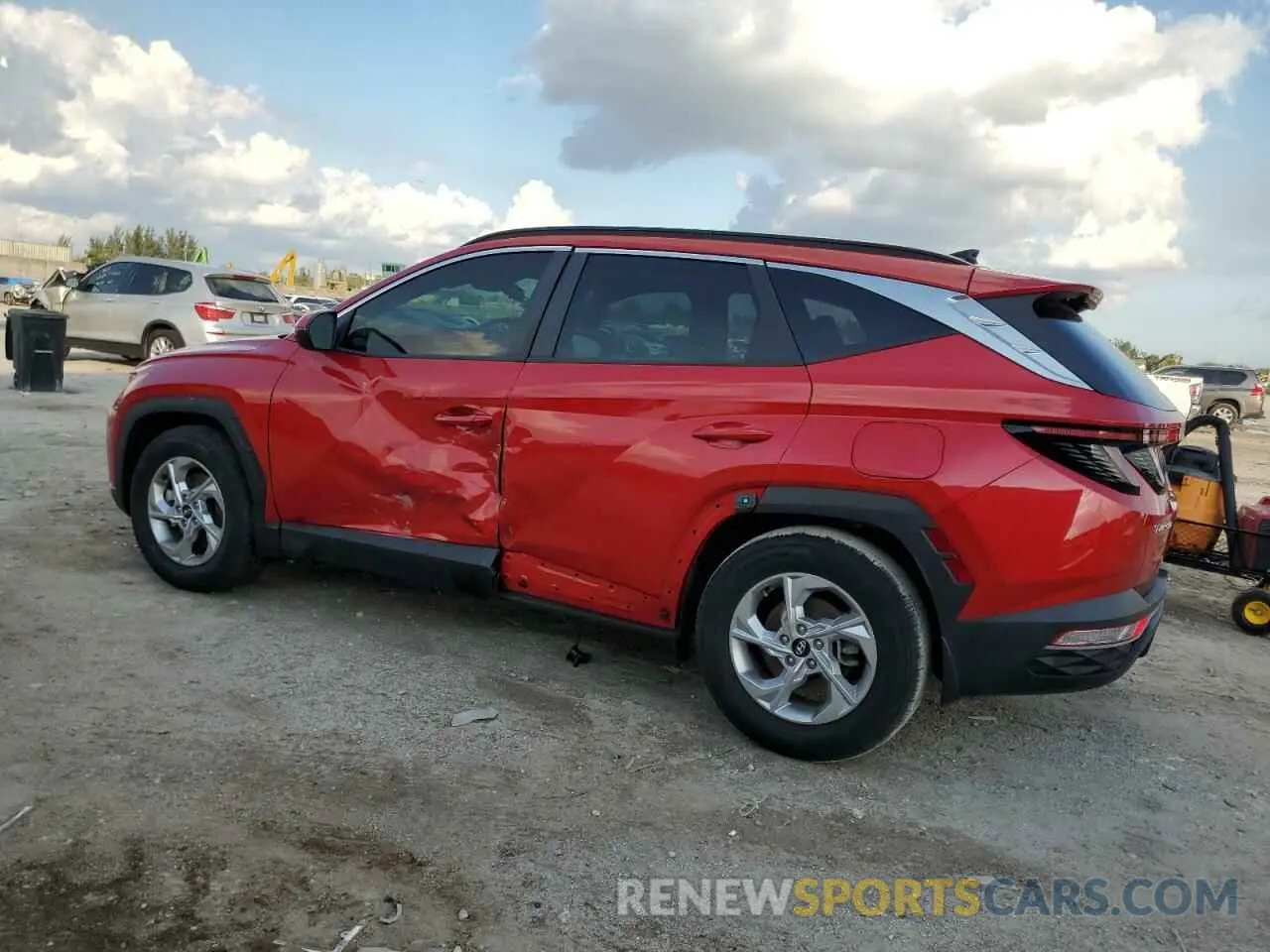 2 Photograph of a damaged car 5NMJB3AEXPH218791 HYUNDAI TUCSON 2023