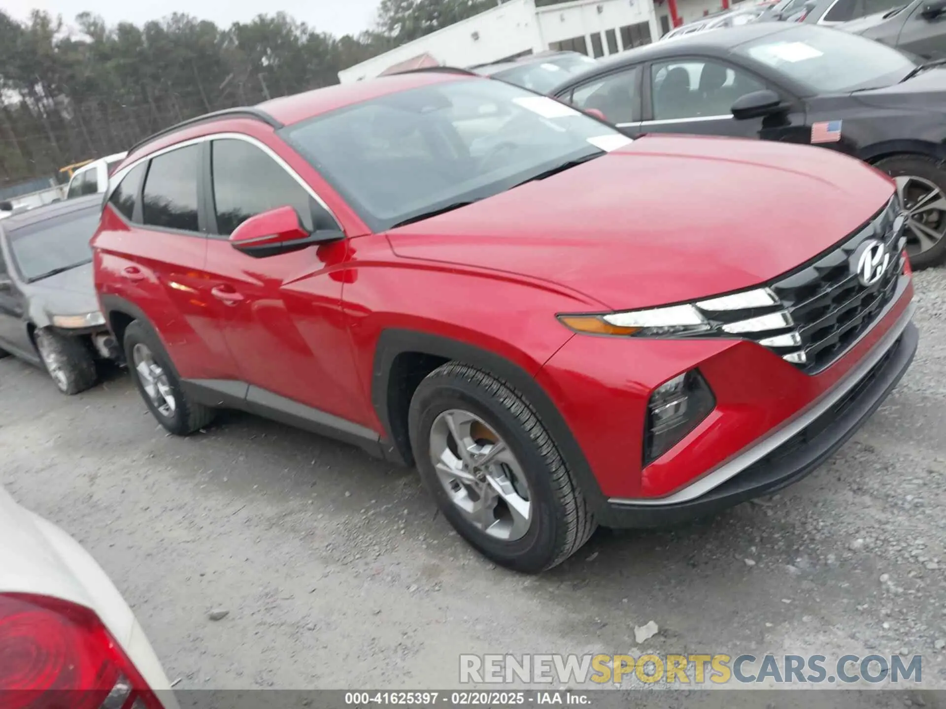 1 Photograph of a damaged car 5NMJB3AEXPH249507 HYUNDAI TUCSON 2023