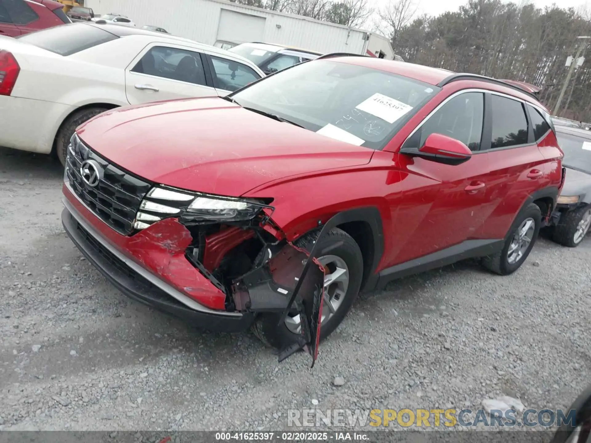 2 Photograph of a damaged car 5NMJB3AEXPH249507 HYUNDAI TUCSON 2023
