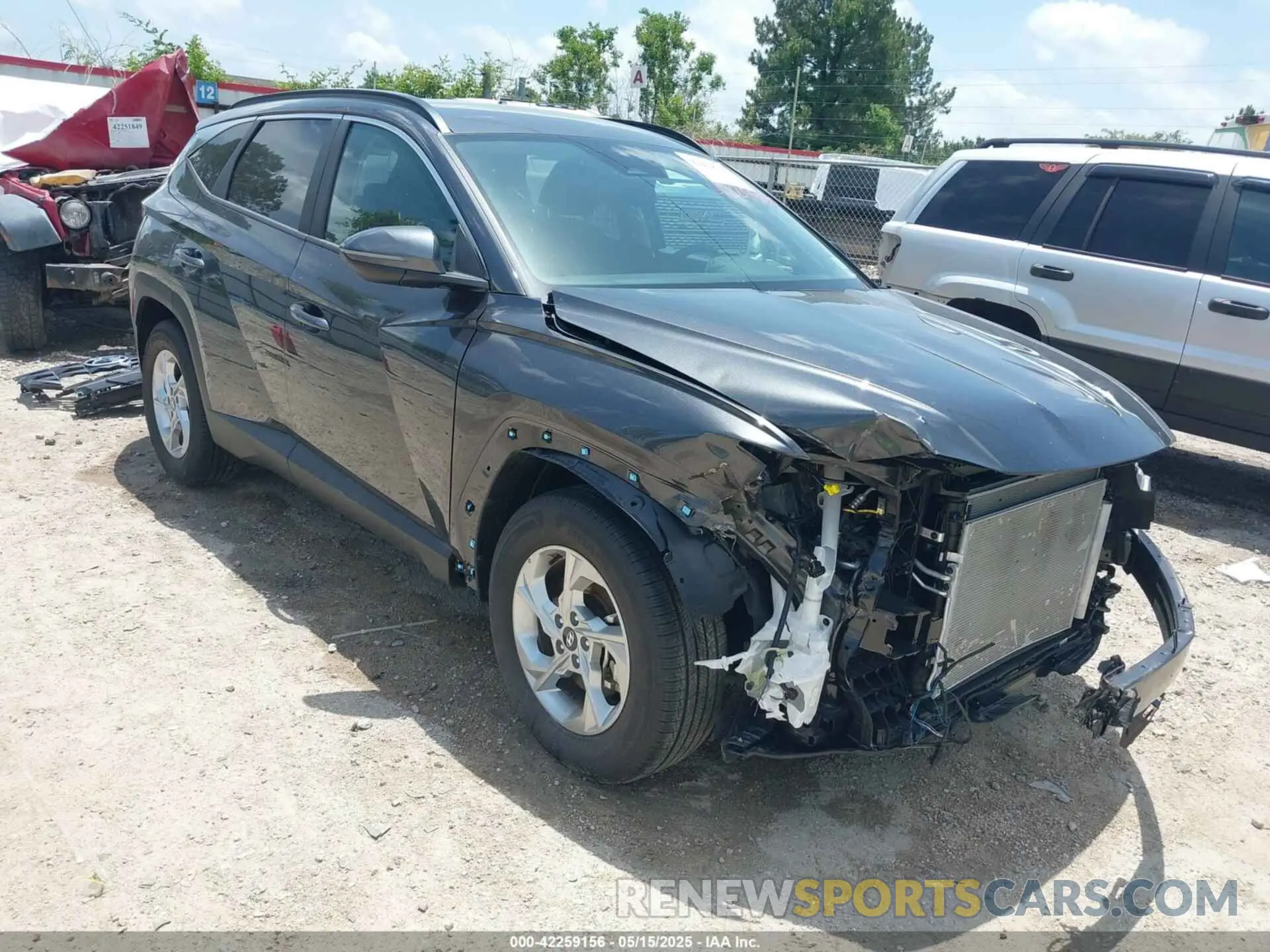 1 Photograph of a damaged car 5NMJB3AEXPH292289 HYUNDAI TUCSON 2023
