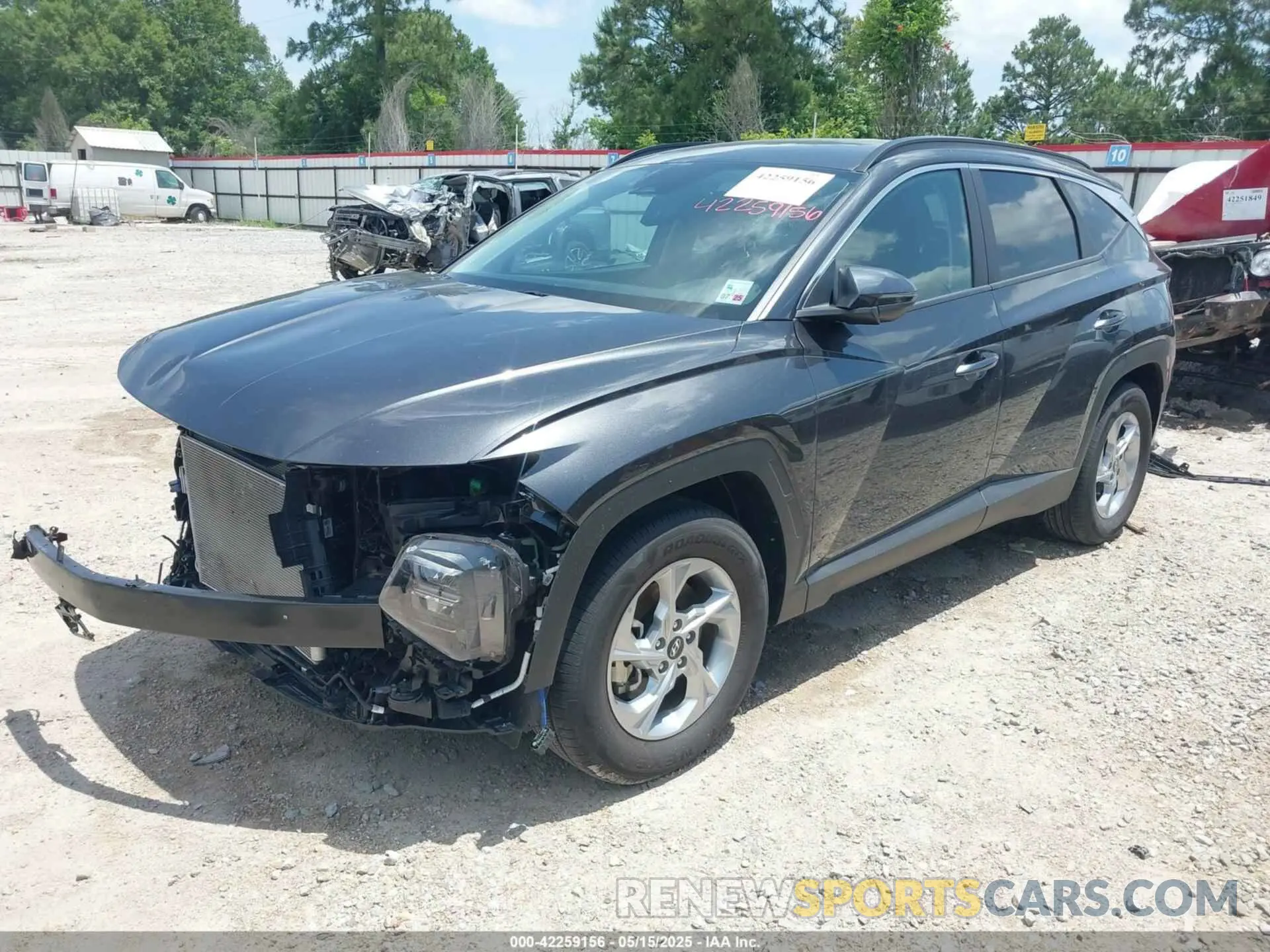2 Photograph of a damaged car 5NMJB3AEXPH292289 HYUNDAI TUCSON 2023