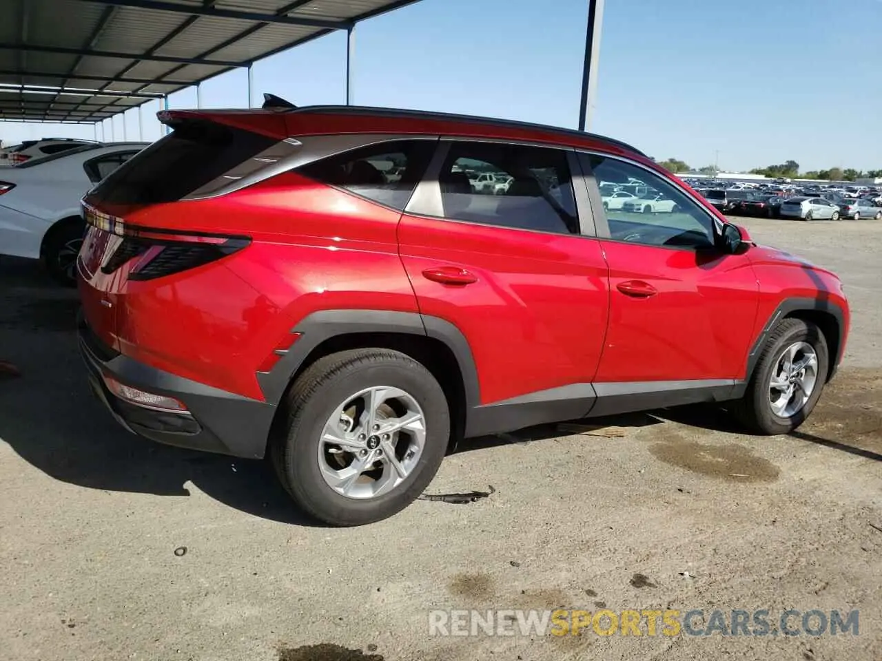 3 Photograph of a damaged car 5NMJBCAE0PH216547 HYUNDAI TUCSON 2023