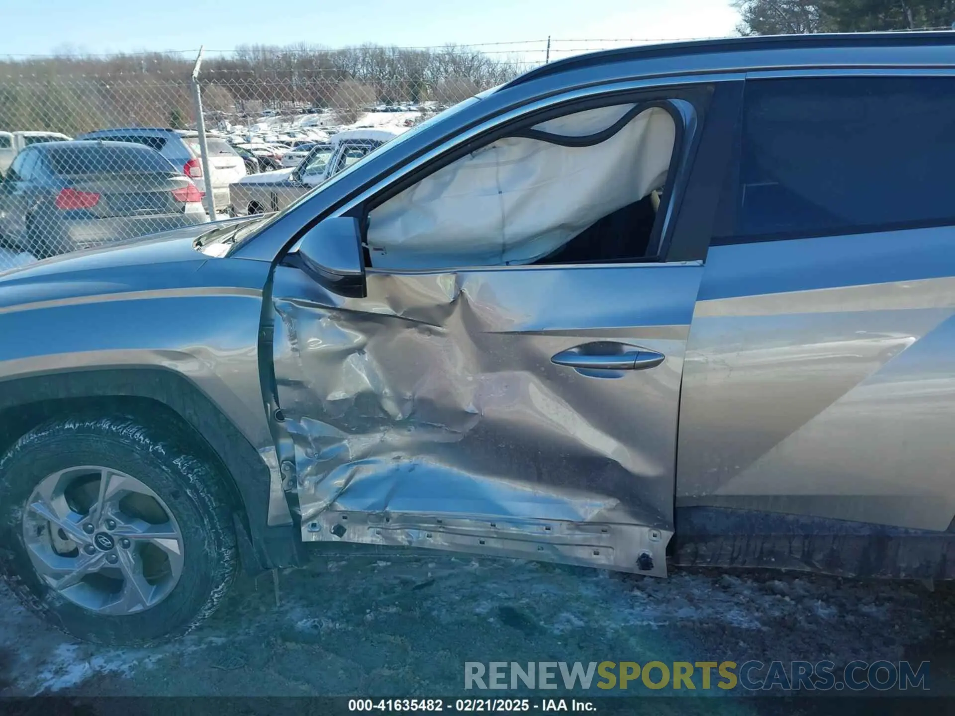 6 Photograph of a damaged car 5NMJBCAE0PH248494 HYUNDAI TUCSON 2023