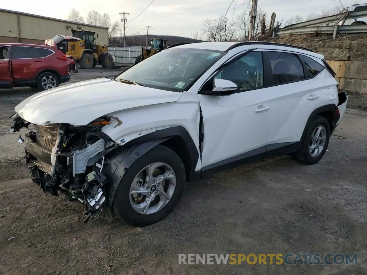 1 Photograph of a damaged car 5NMJBCAE0PH265098 HYUNDAI TUCSON 2023