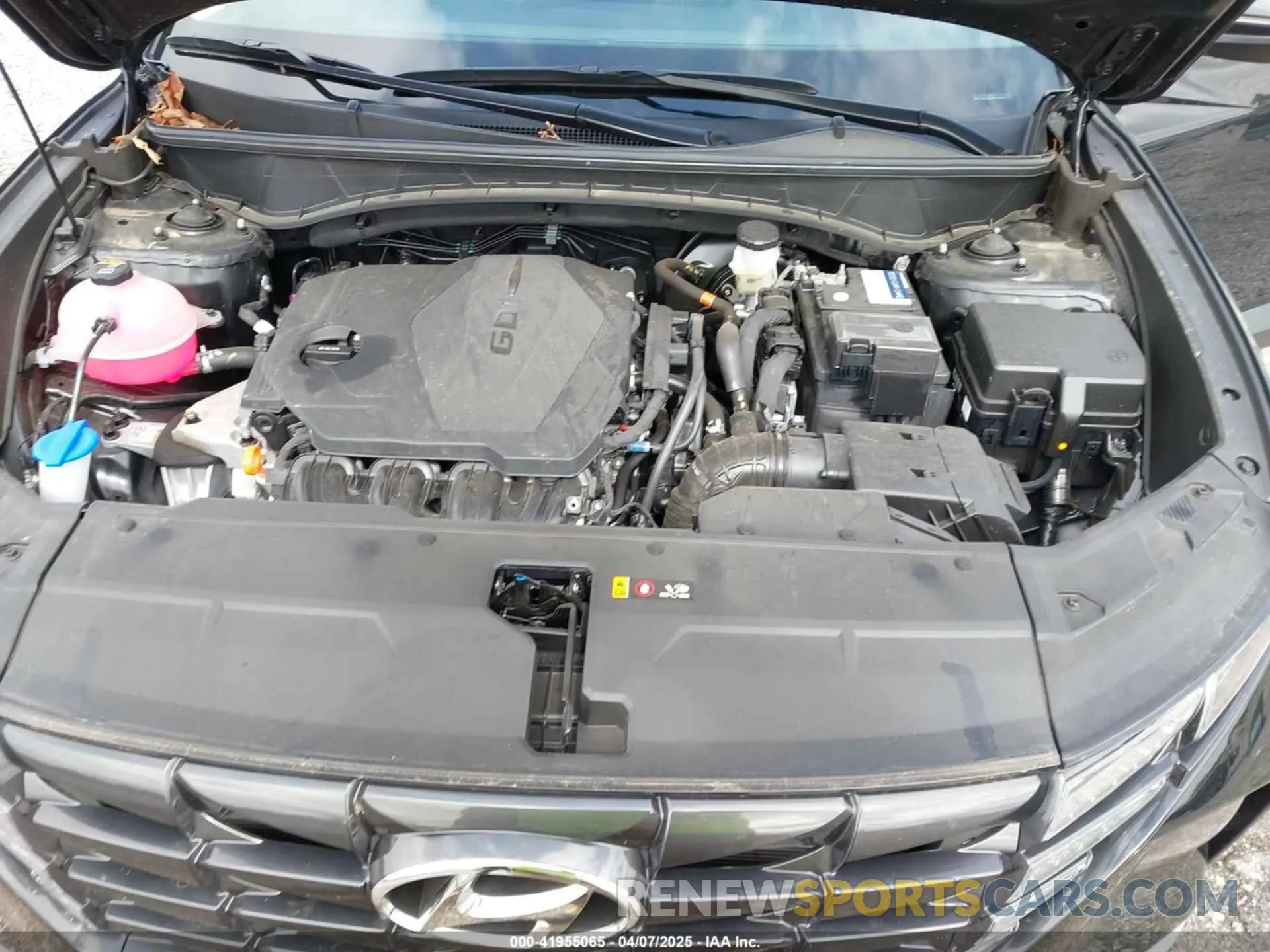 10 Photograph of a damaged car 5NMJBCAE0PH274707 HYUNDAI TUCSON 2023
