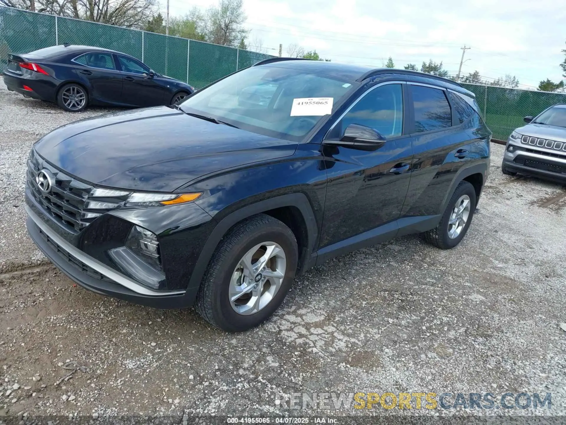 2 Photograph of a damaged car 5NMJBCAE0PH274707 HYUNDAI TUCSON 2023