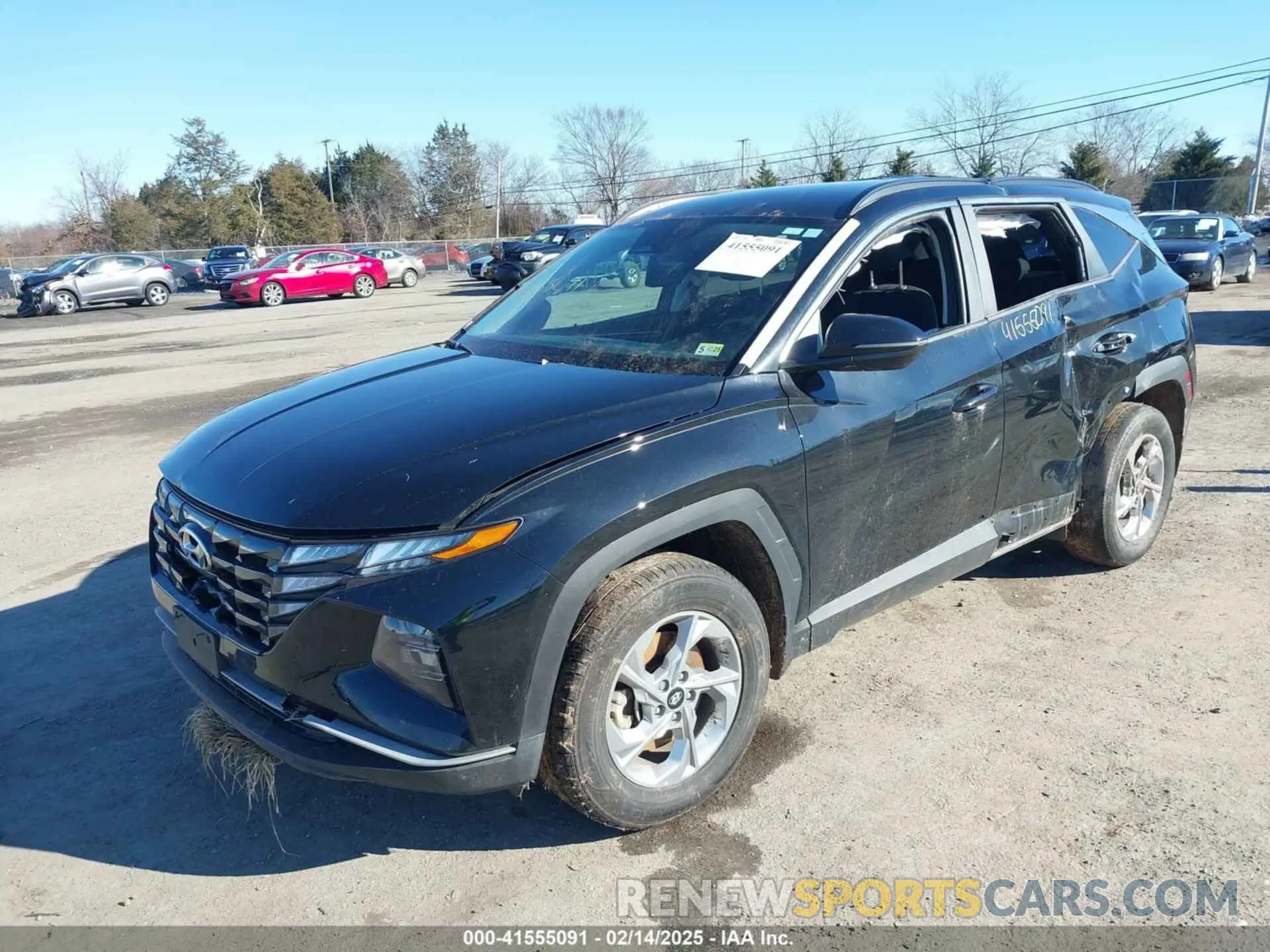 2 Photograph of a damaged car 5NMJBCAE0PH275940 HYUNDAI TUCSON 2023