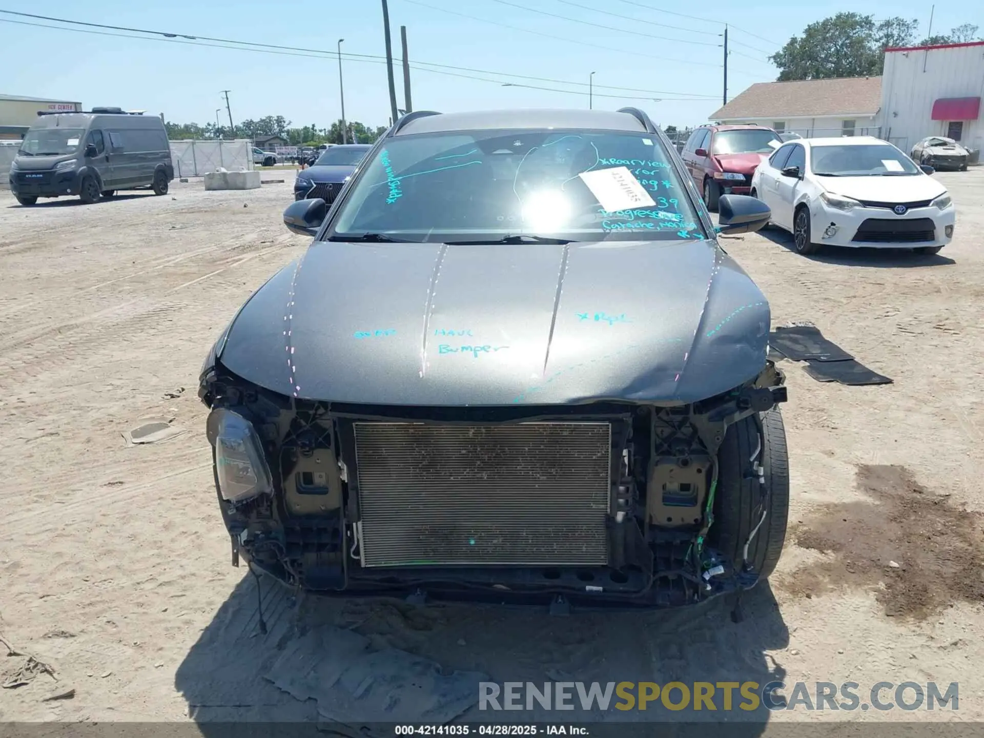 6 Photograph of a damaged car 5NMJBCAE1PH211230 HYUNDAI TUCSON 2023