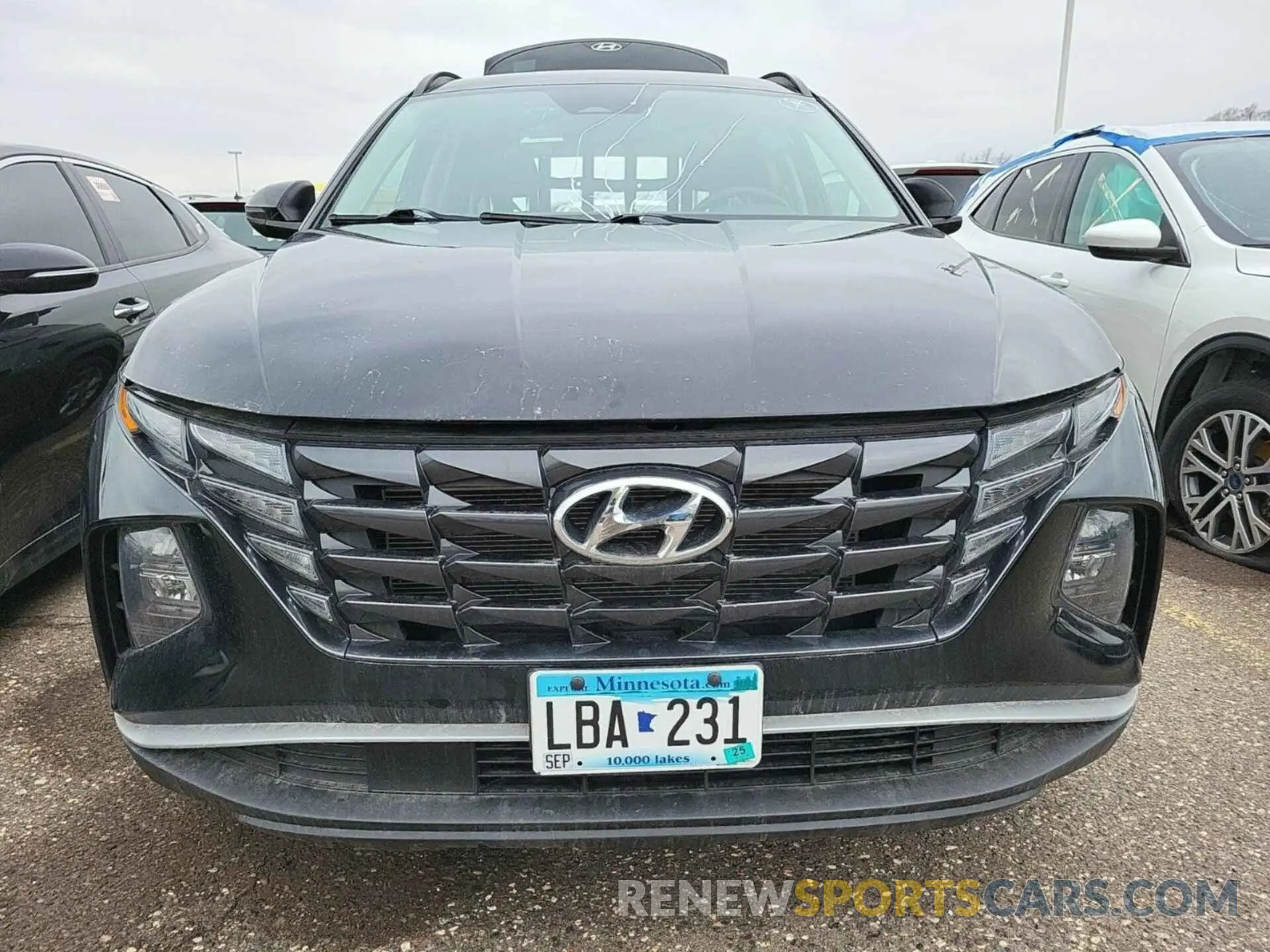 2 Photograph of a damaged car 5NMJBCAE1PH273680 HYUNDAI TUCSON 2023