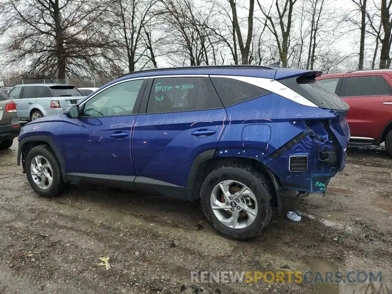 2 Photograph of a damaged car 5NMJBCAE2PH198794 HYUNDAI TUCSON 2023