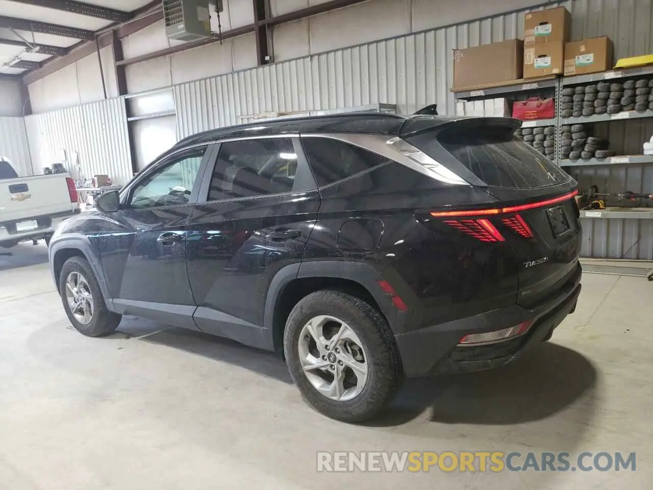 2 Photograph of a damaged car 5NMJBCAE2PH204156 HYUNDAI TUCSON 2023