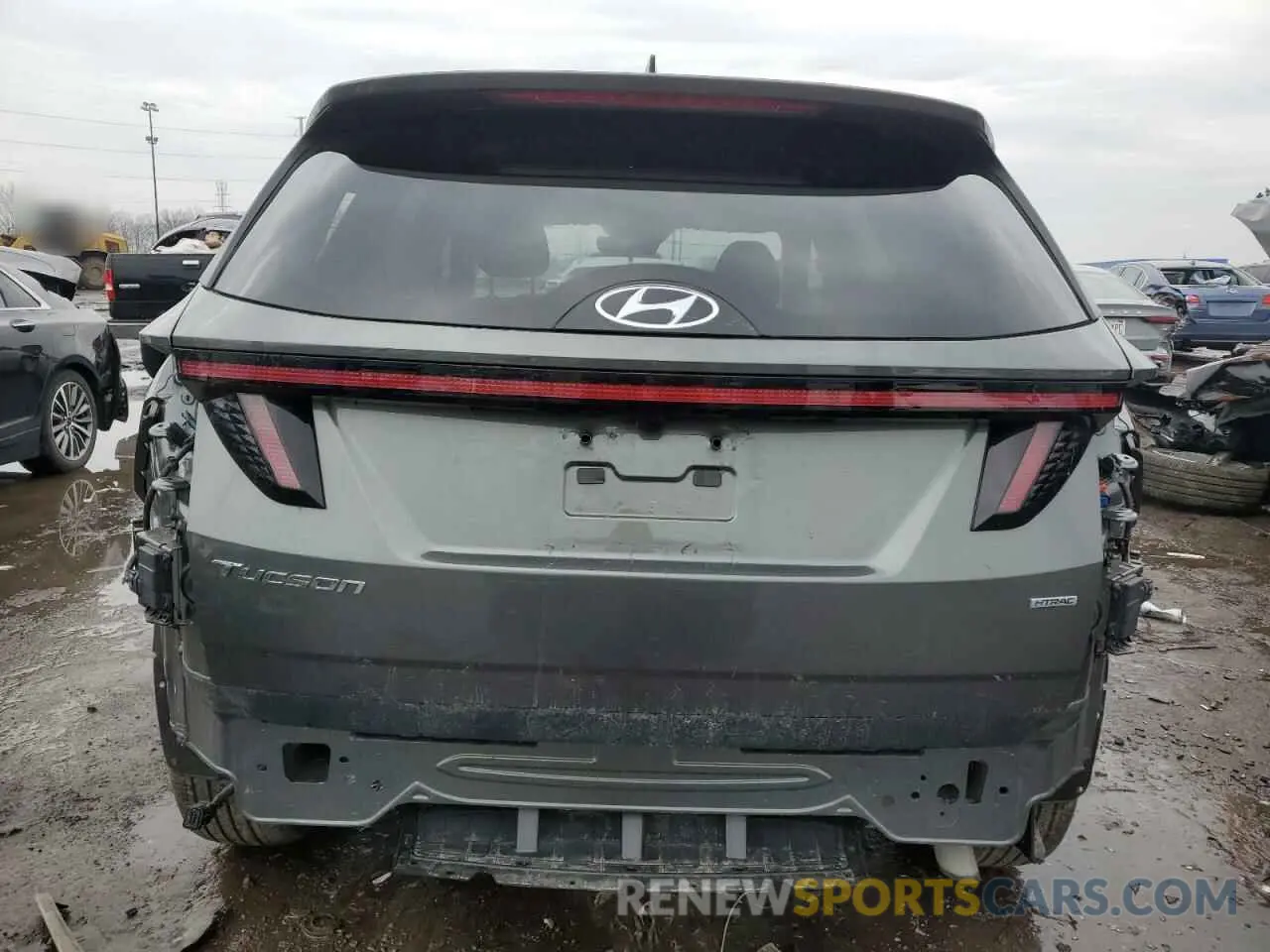 6 Photograph of a damaged car 5NMJBCAE2PH247637 HYUNDAI TUCSON 2023