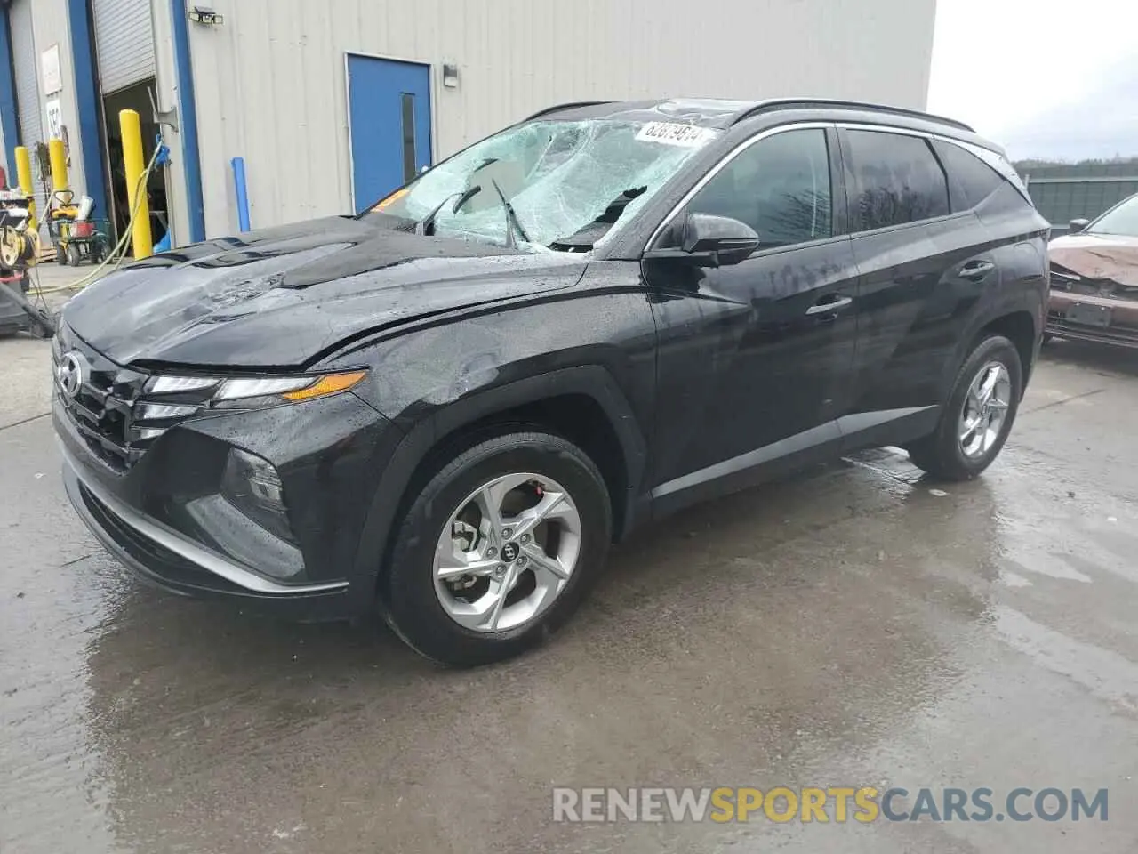1 Photograph of a damaged car 5NMJBCAE2PH270674 HYUNDAI TUCSON 2023