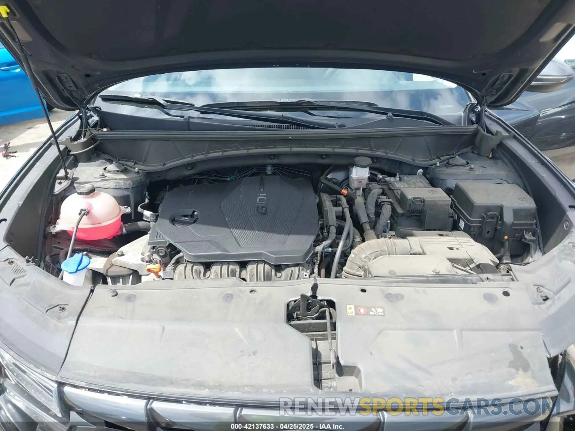 10 Photograph of a damaged car 5NMJBCAE2PH289192 HYUNDAI TUCSON 2023