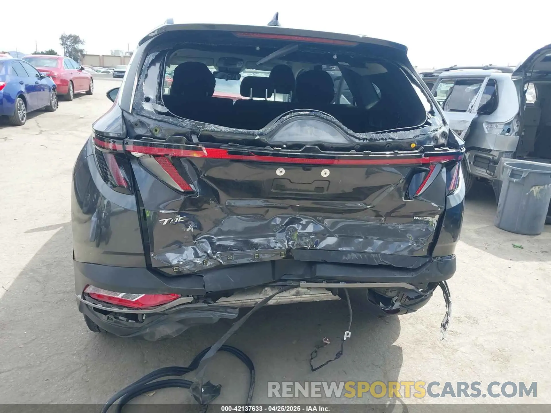 6 Photograph of a damaged car 5NMJBCAE2PH289192 HYUNDAI TUCSON 2023