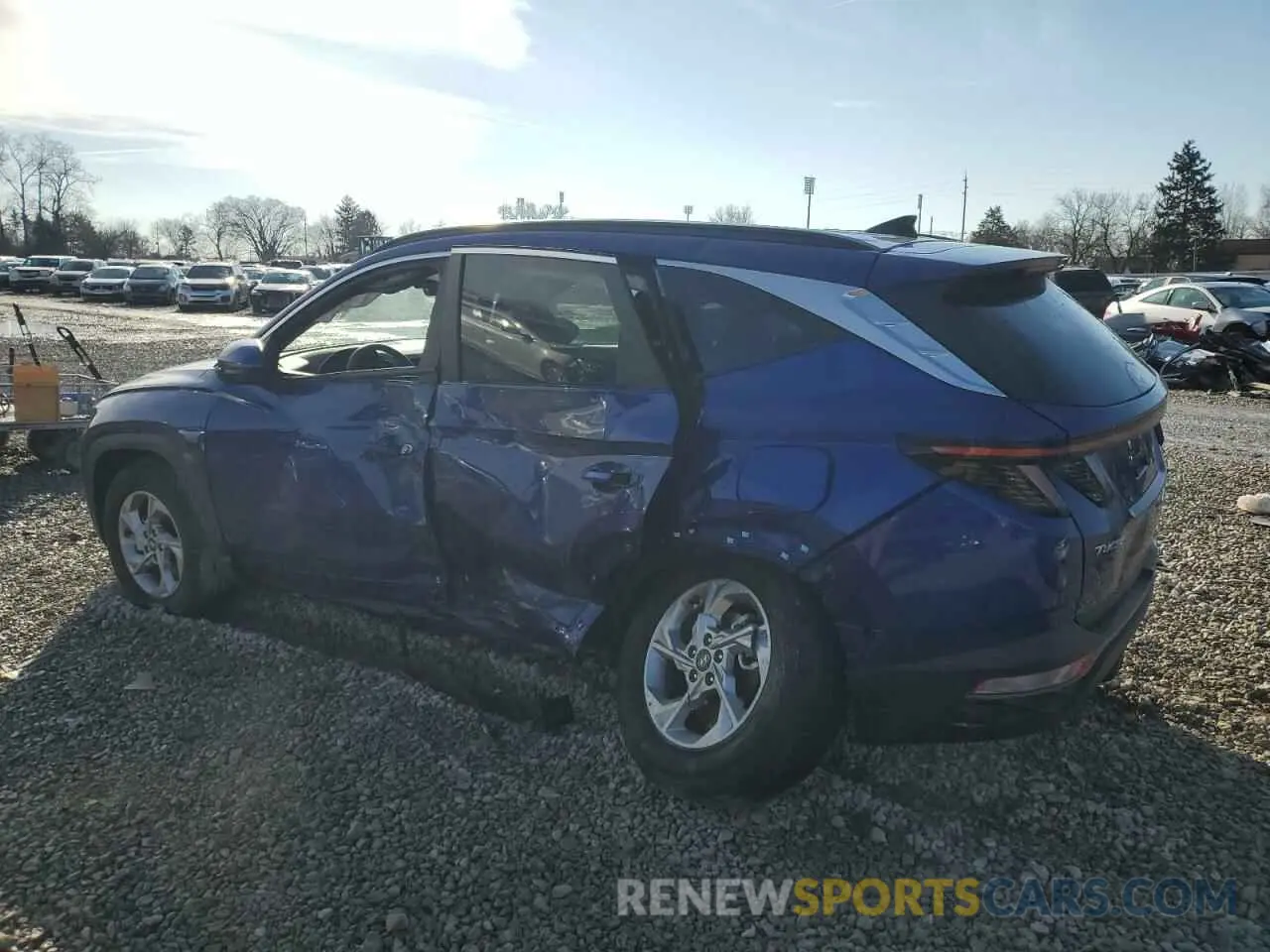 2 Photograph of a damaged car 5NMJBCAE2PH291041 HYUNDAI TUCSON 2023