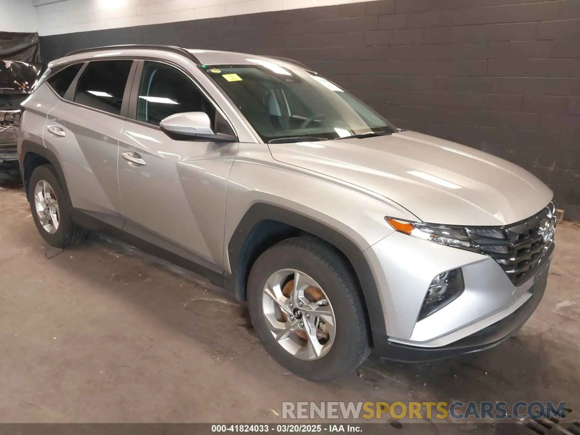 1 Photograph of a damaged car 5NMJBCAE3PH190963 HYUNDAI TUCSON 2023
