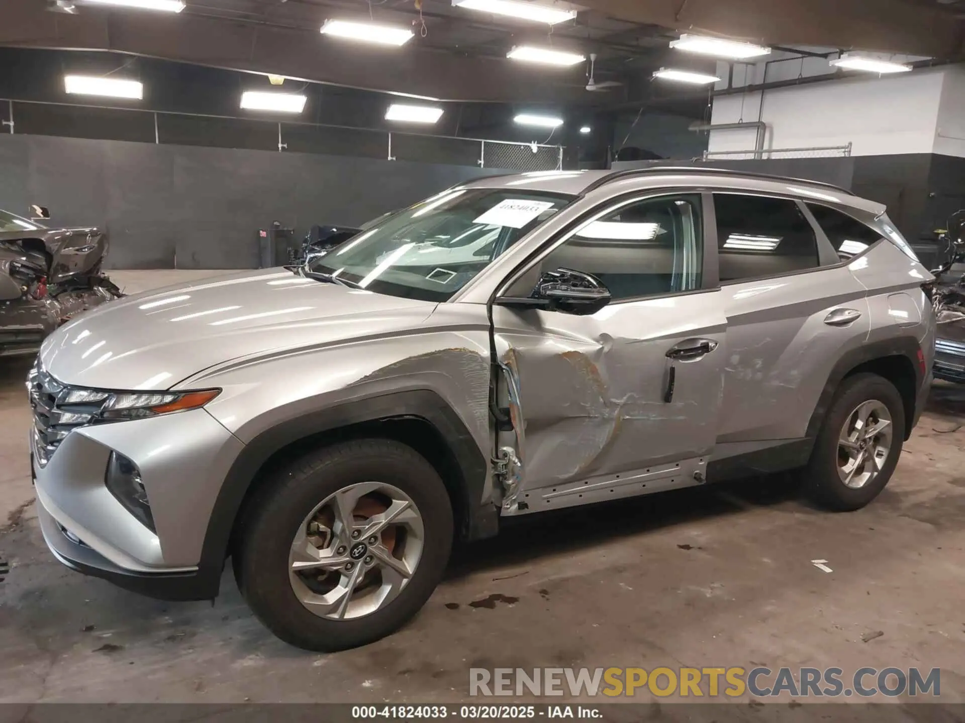 6 Photograph of a damaged car 5NMJBCAE3PH190963 HYUNDAI TUCSON 2023