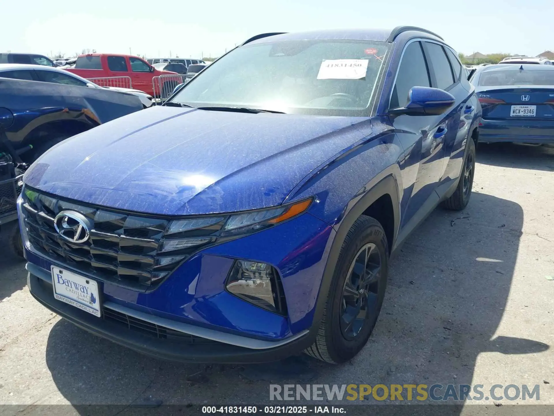 2 Photograph of a damaged car 5NMJBCAE3PH204442 HYUNDAI TUCSON 2023