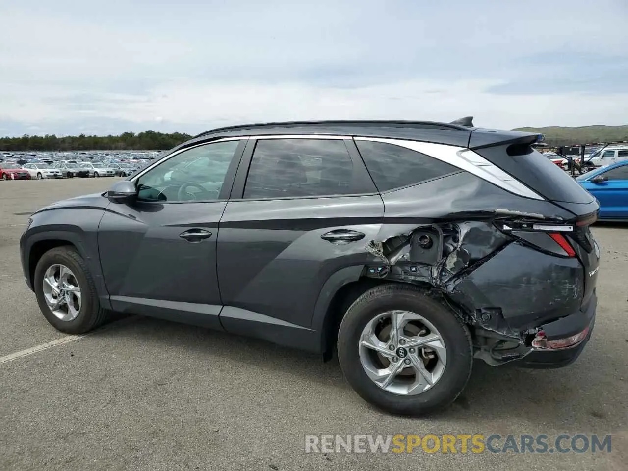 2 Photograph of a damaged car 5NMJBCAE3PH261921 HYUNDAI TUCSON 2023