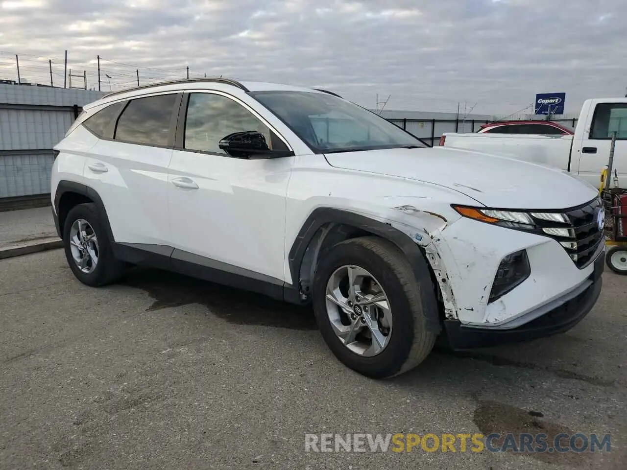 4 Photograph of a damaged car 5NMJBCAE4PH188980 HYUNDAI TUCSON 2023